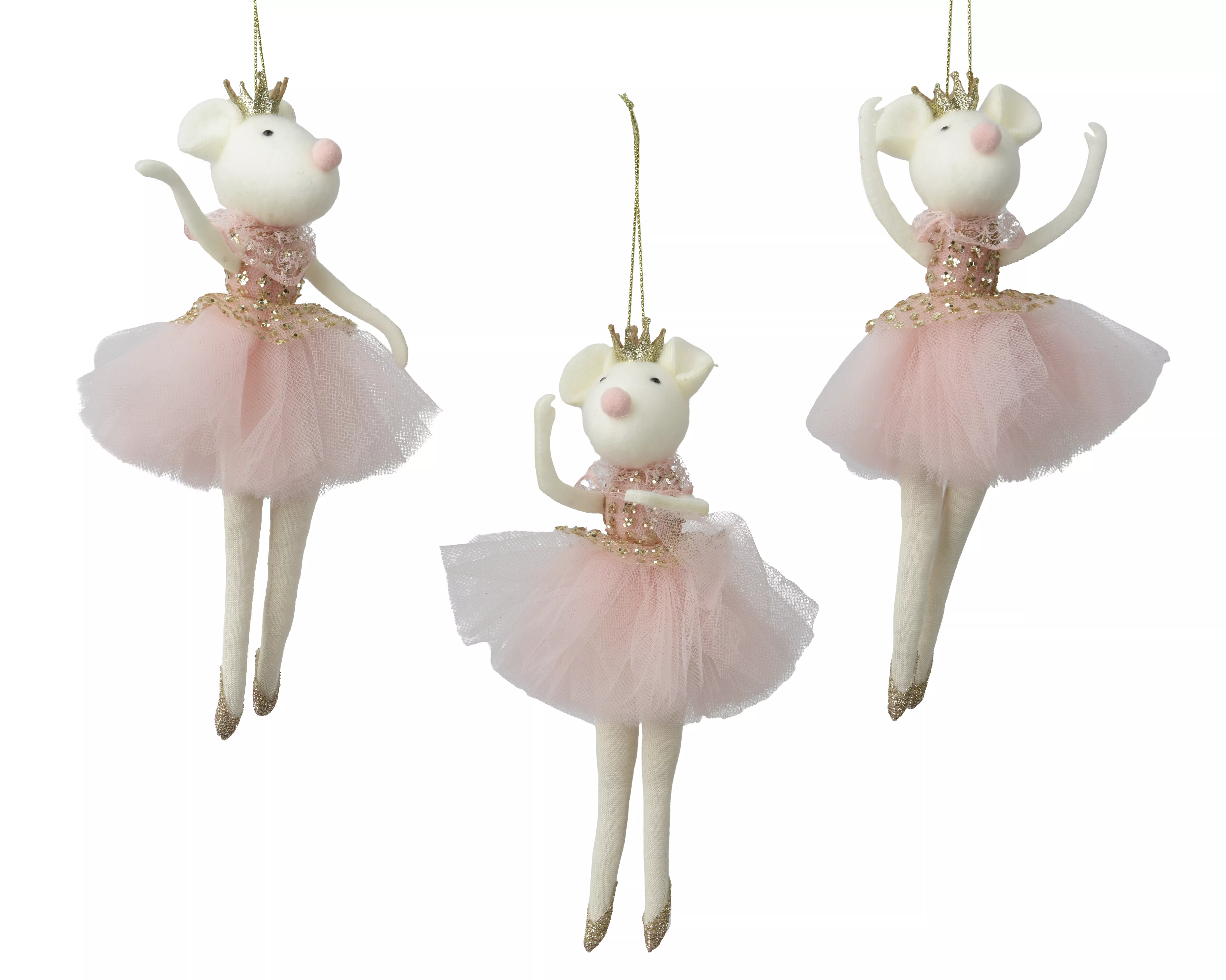 Hänger Ballerinamaus CHRISTMAS