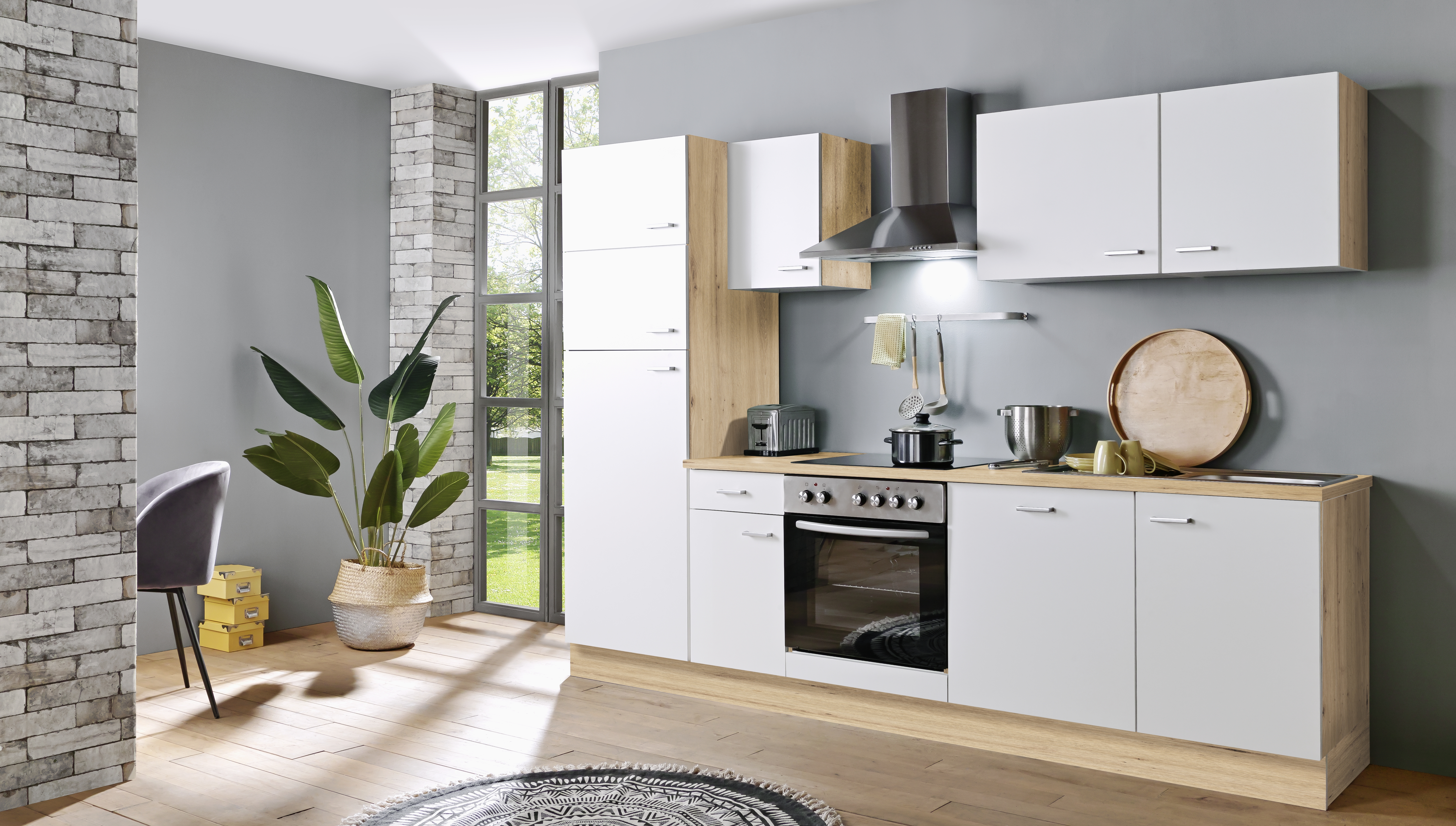 Küchenblock mit E-Geräten KARLSBURG Küchenblock mit E-Geräten KARLSBURG