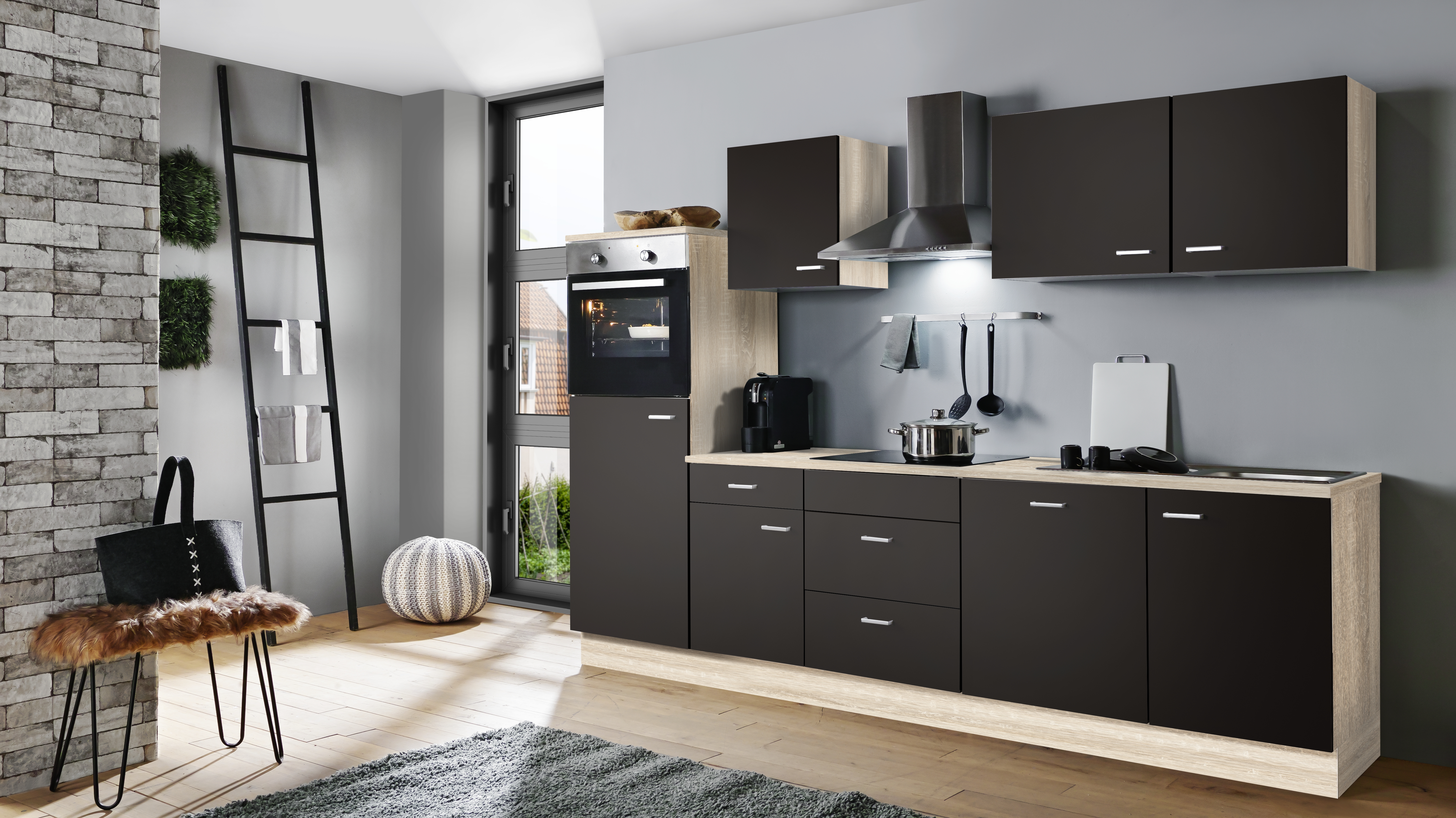 Küchenblock mit E-Geräten CLASSIC Küchenblock mit E-Geräten CLASSIC