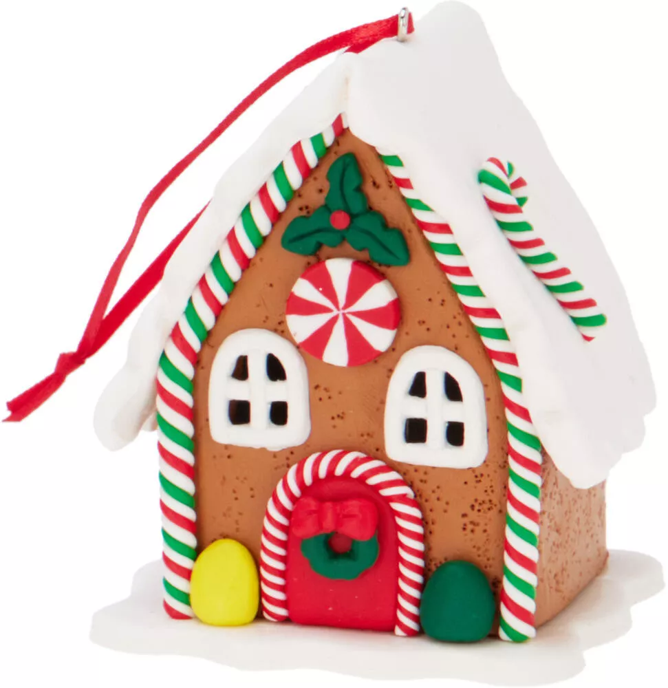 Hänger Lebkuchenhaus mit LED CHRISTMAS