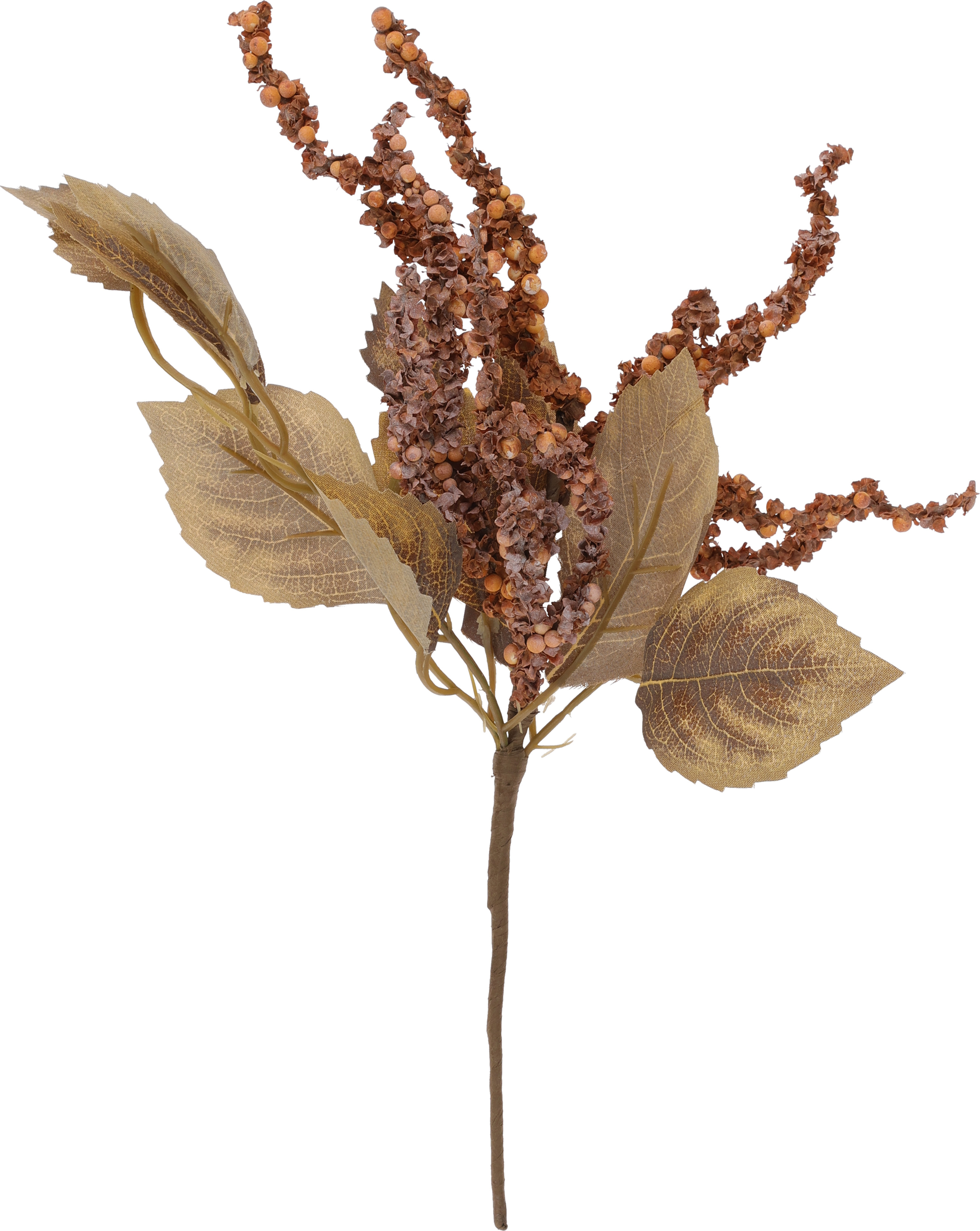 Dekozweig  Blätter mit Beeren HERBST Dekozweig  Blätter mit Beeren HERBST