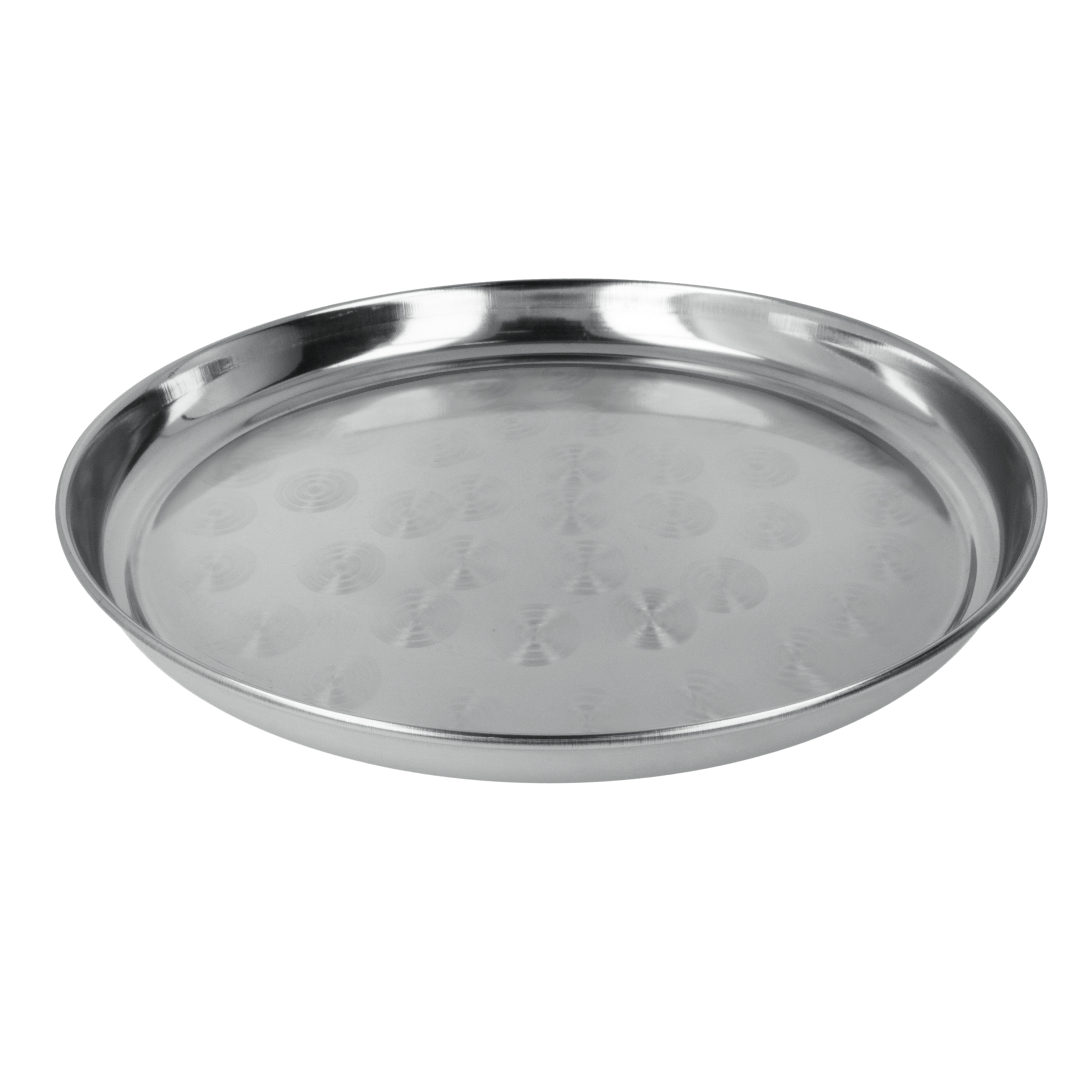 Tablett rund INOX