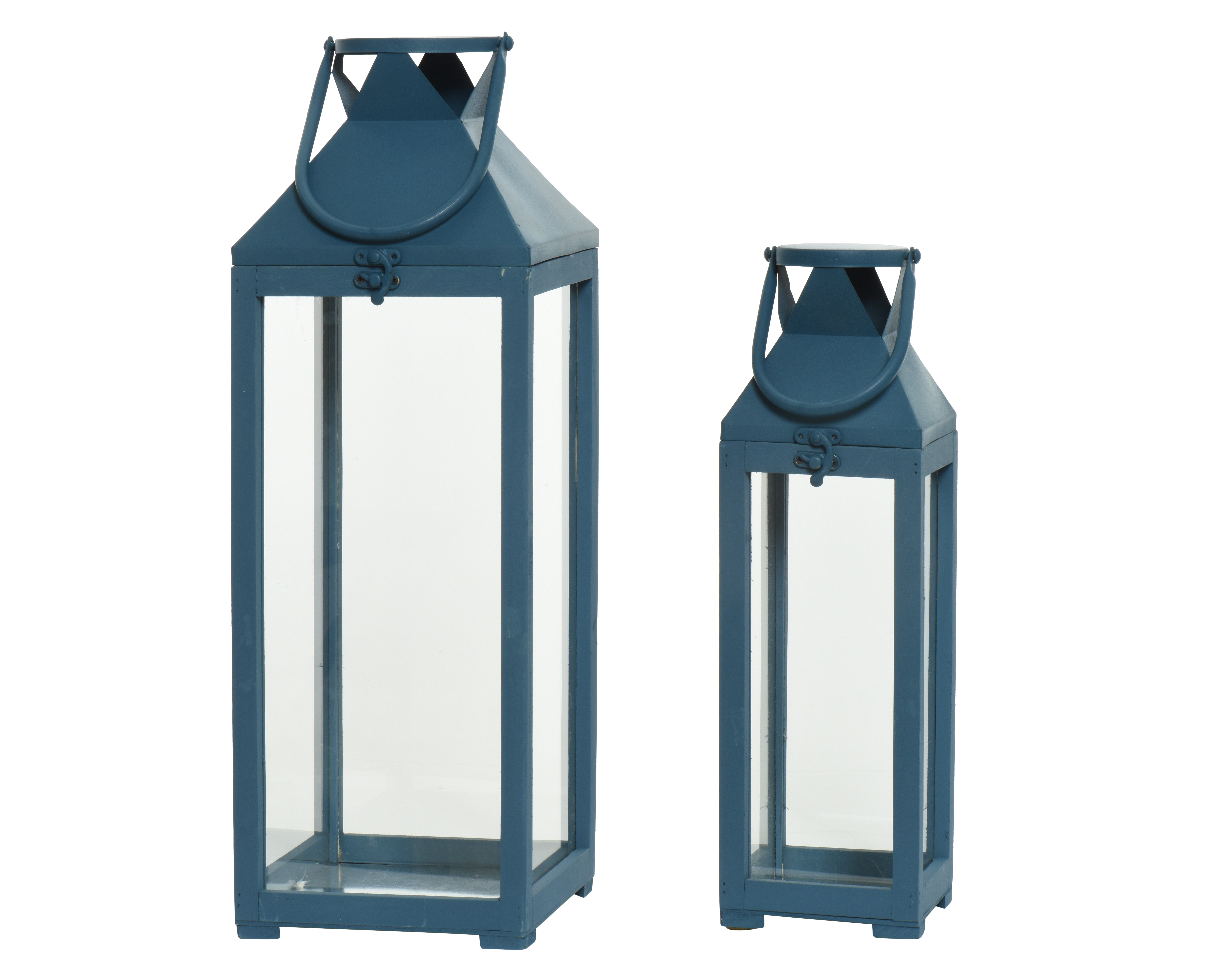 Laterne 53,5cm BLUE