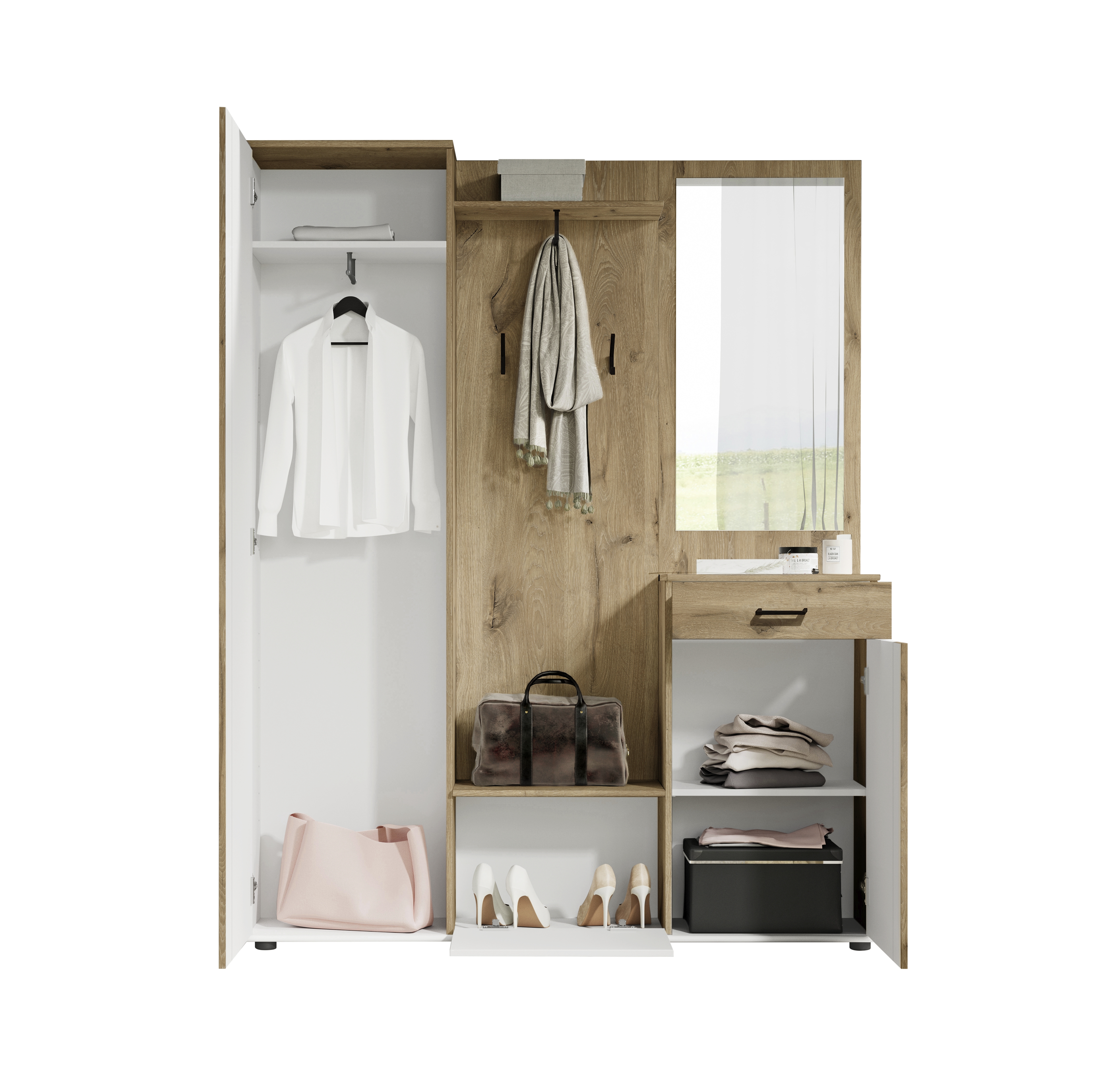 Kompaktgarderobe JENS