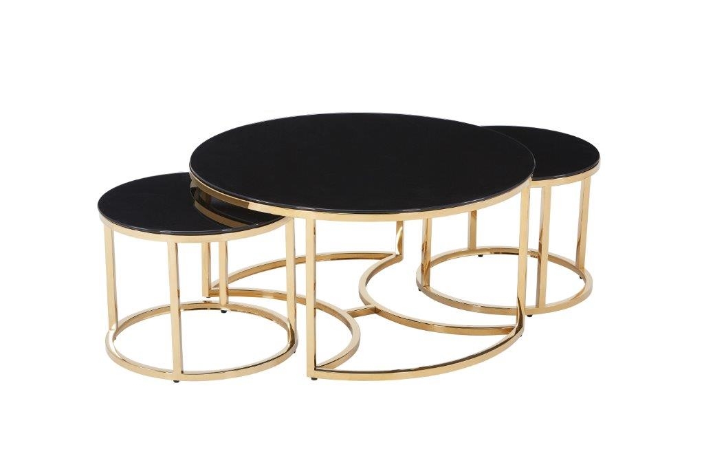 Couchtische 3er-Set C91G-S