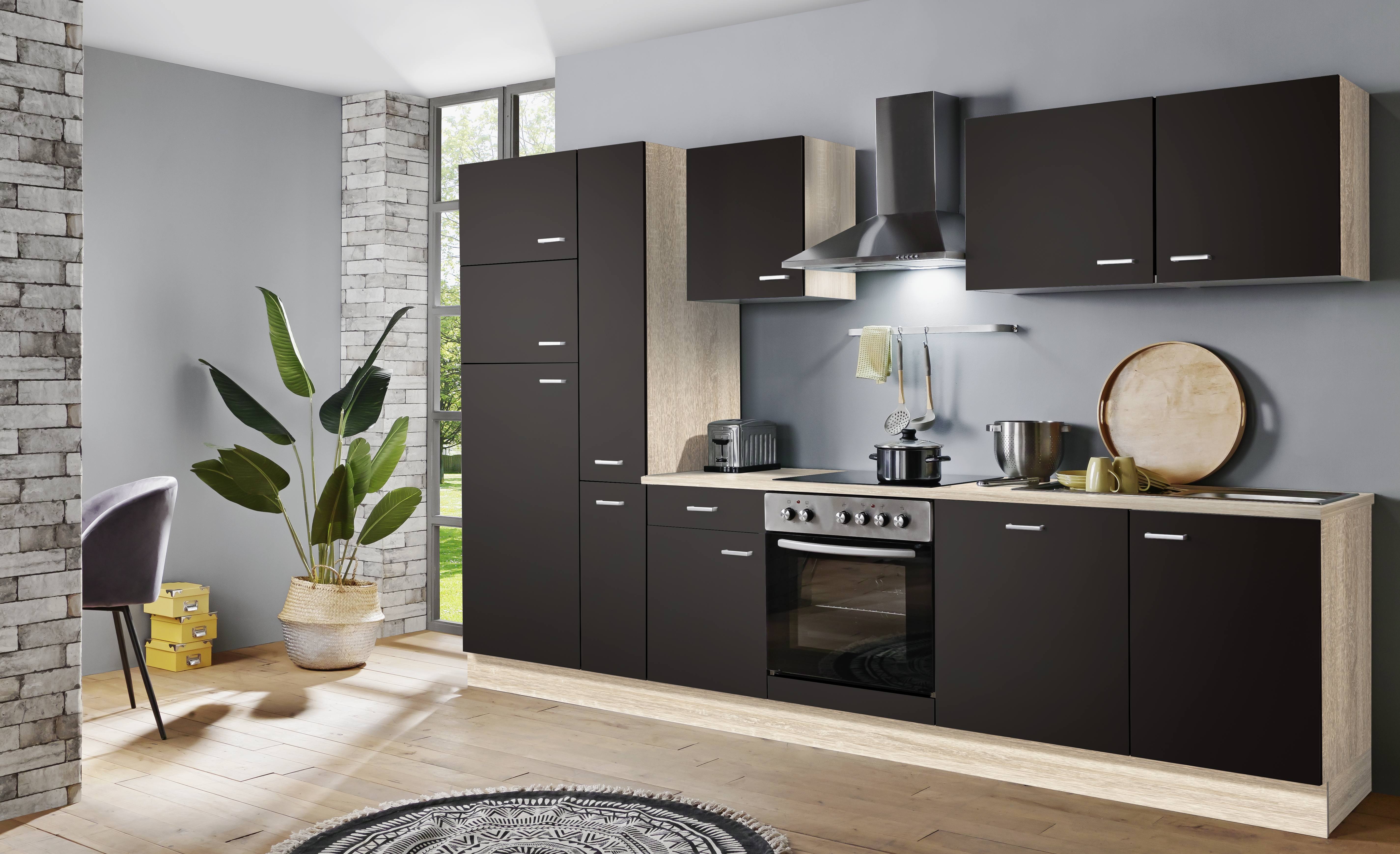 Küchenblock mit E-Geräten CLASSIC Küchenblock mit E-Geräten CLASSIC