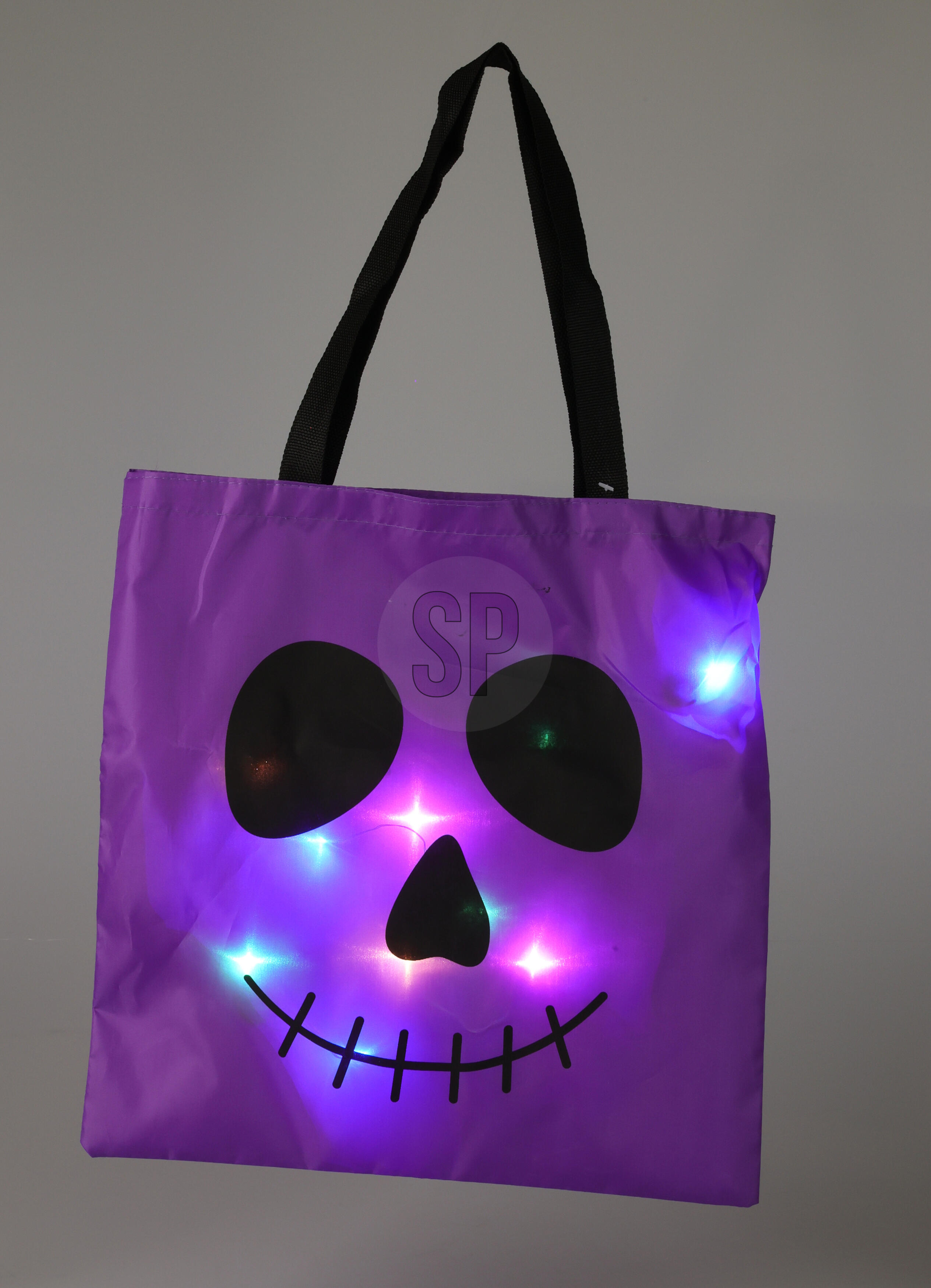 Halloweentasche mit LED HALLOWEEN