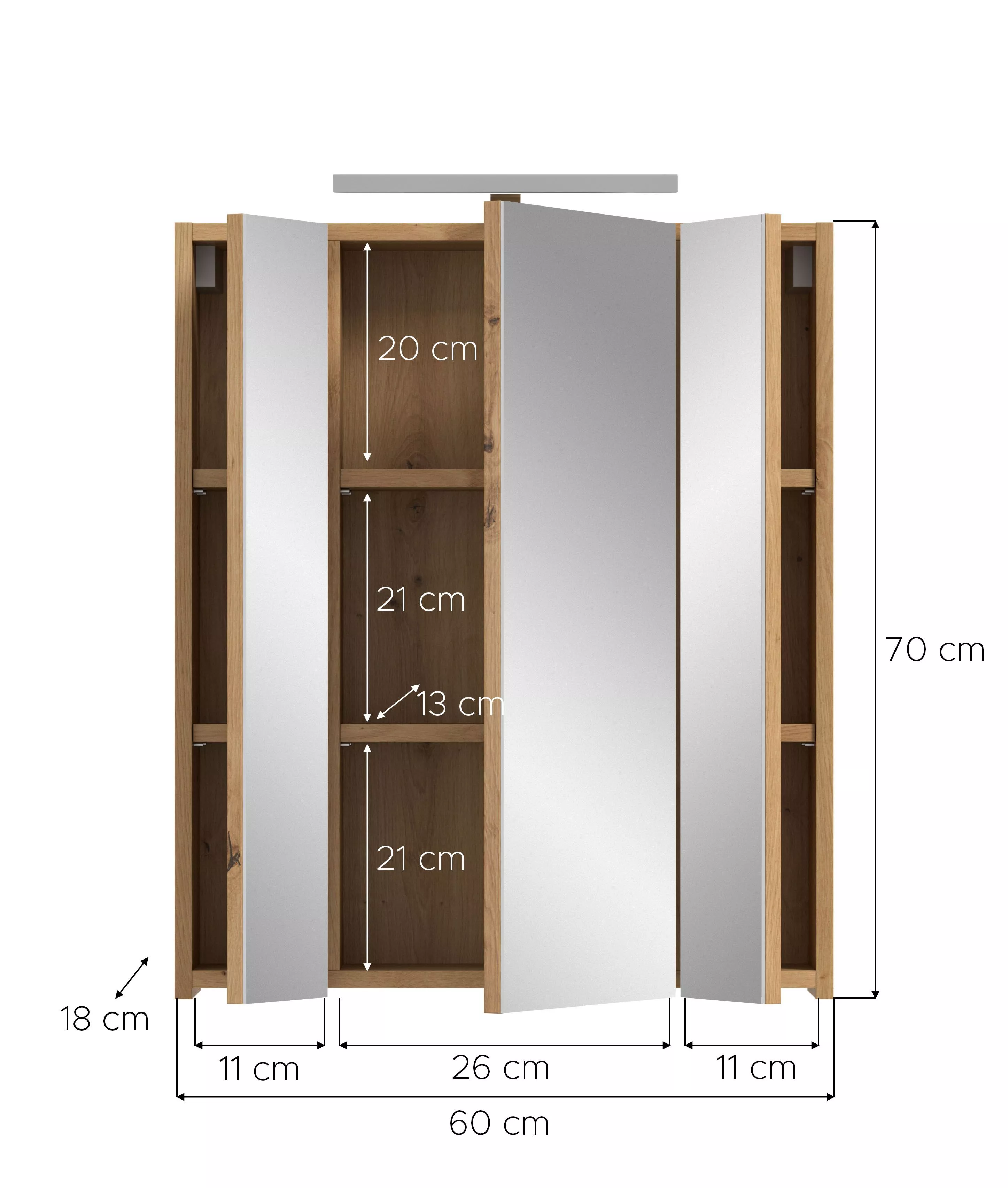 Spiegelschrank BONGA
