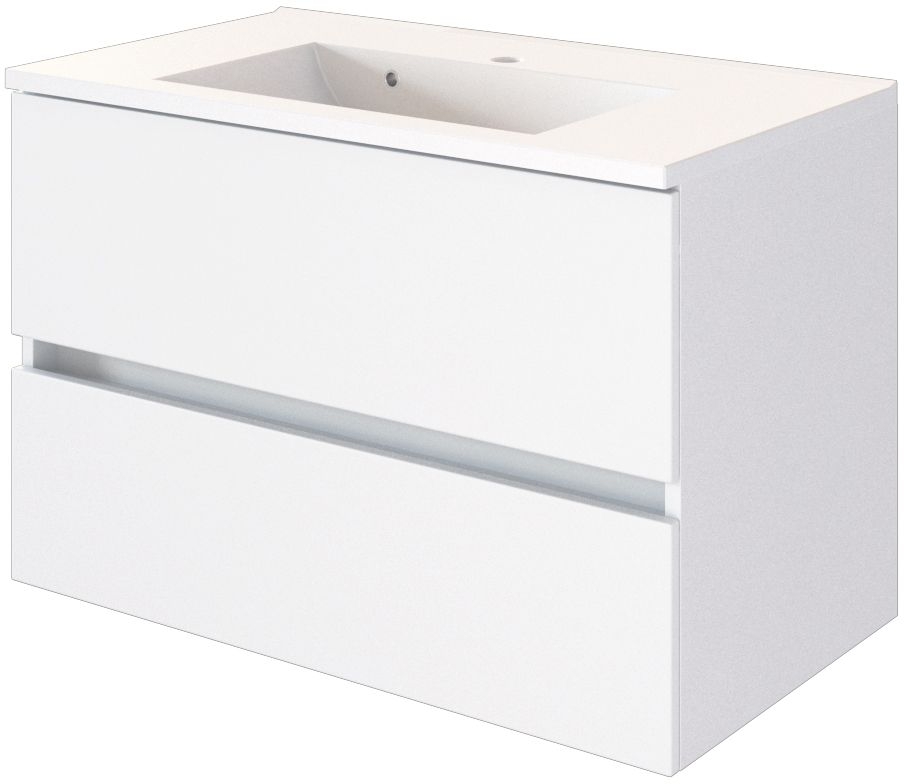Waschbeckenunterschrank 80 mit Waschtisch BAABE Waschbeckenunterschrank 80 mit Waschtisch BAABE