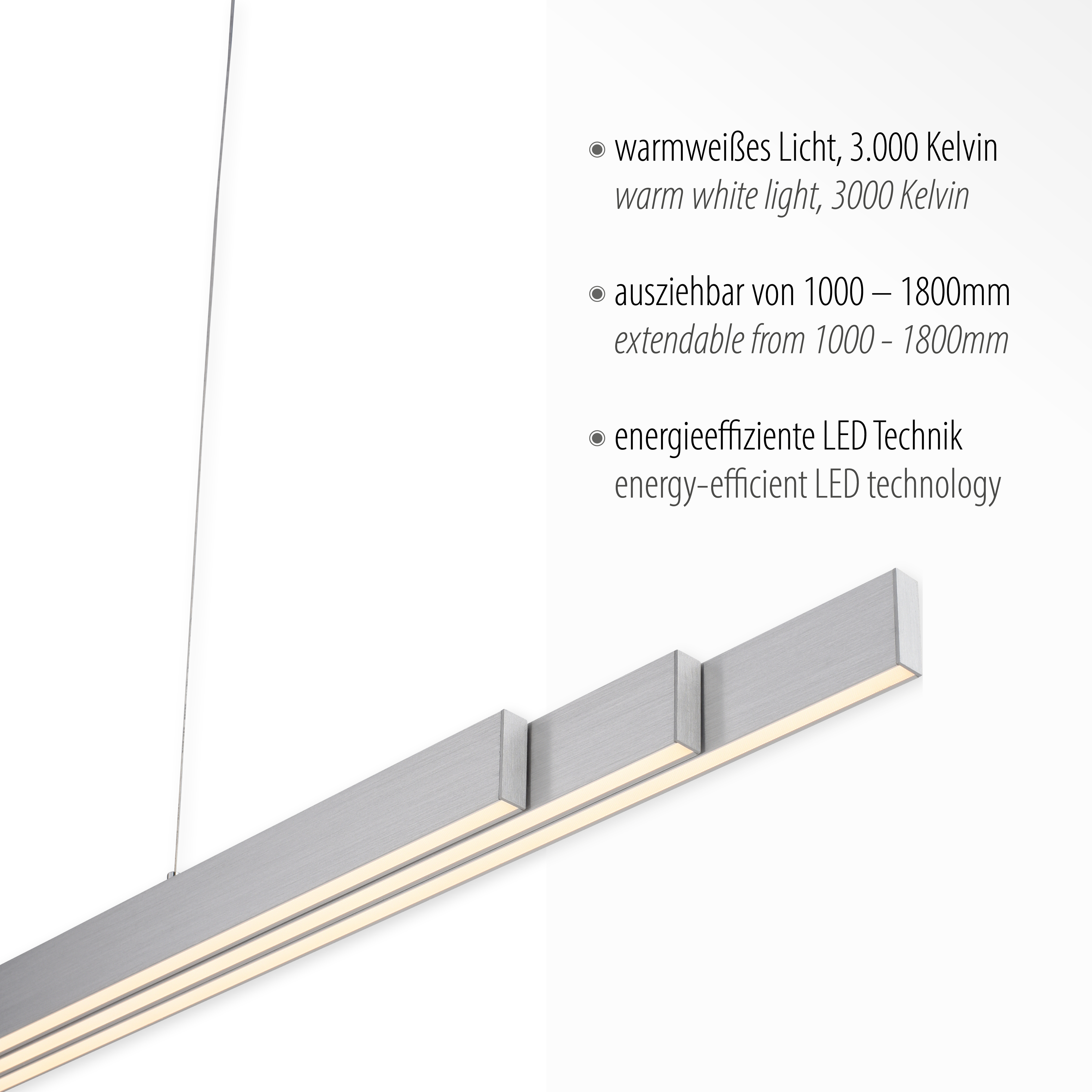 LED Pendelleuchte Luzi