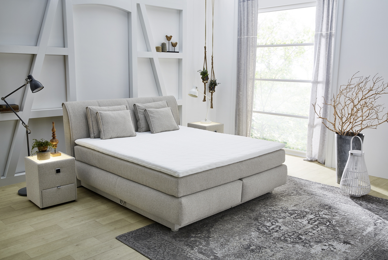 Boxspringbett  CARLA H3