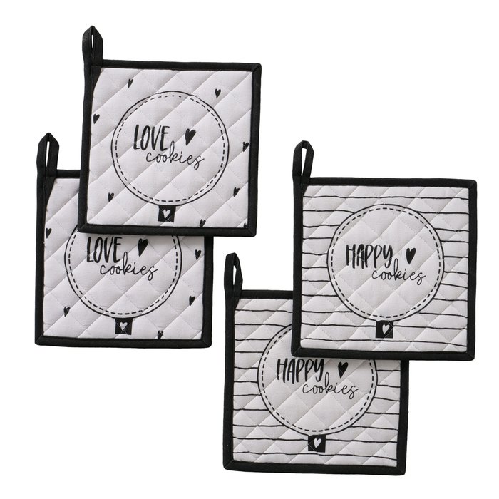 Topflappen 2tlg. COOKIES Topflappen 2tlg. COOKIES