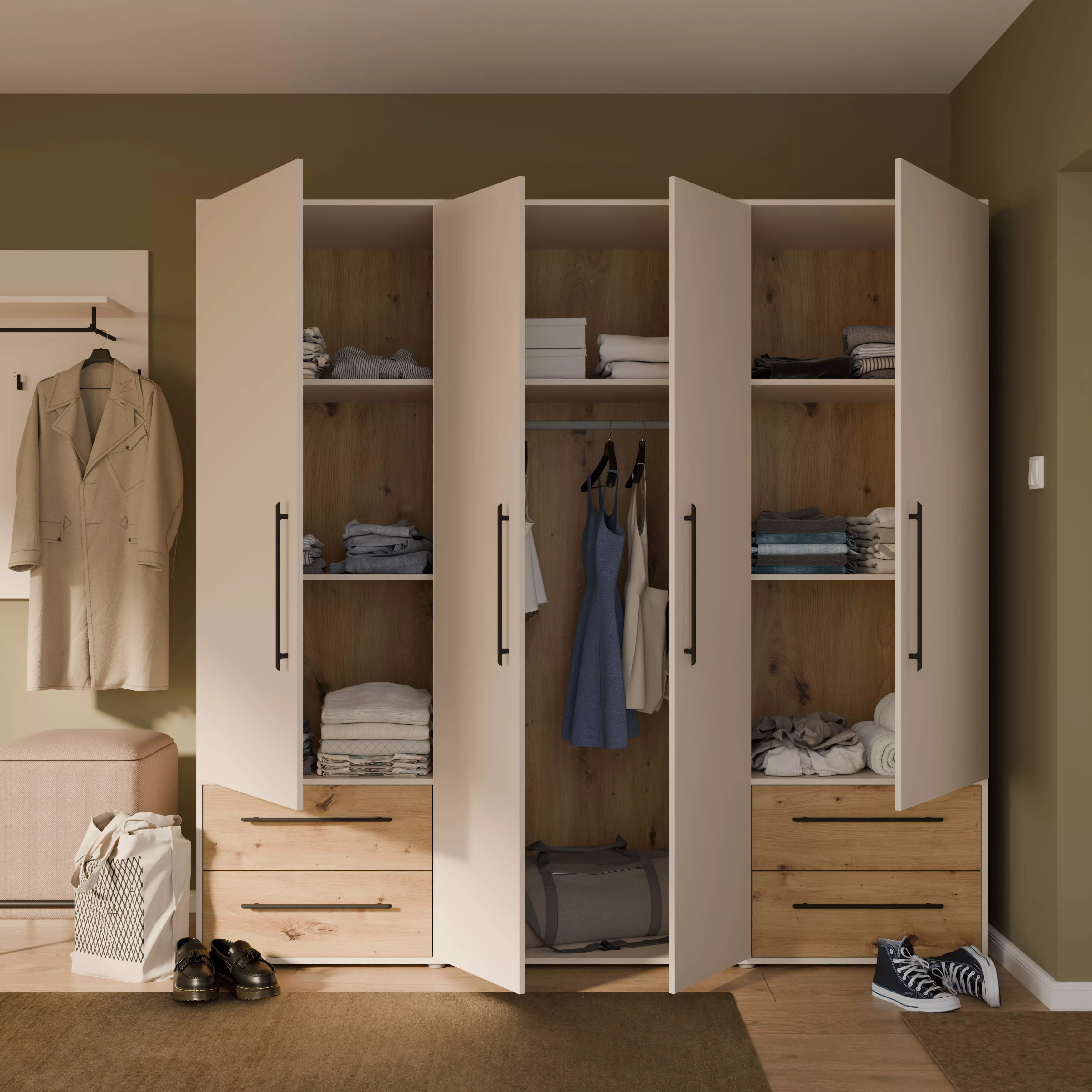 Kleiderschrank MOKKARIS