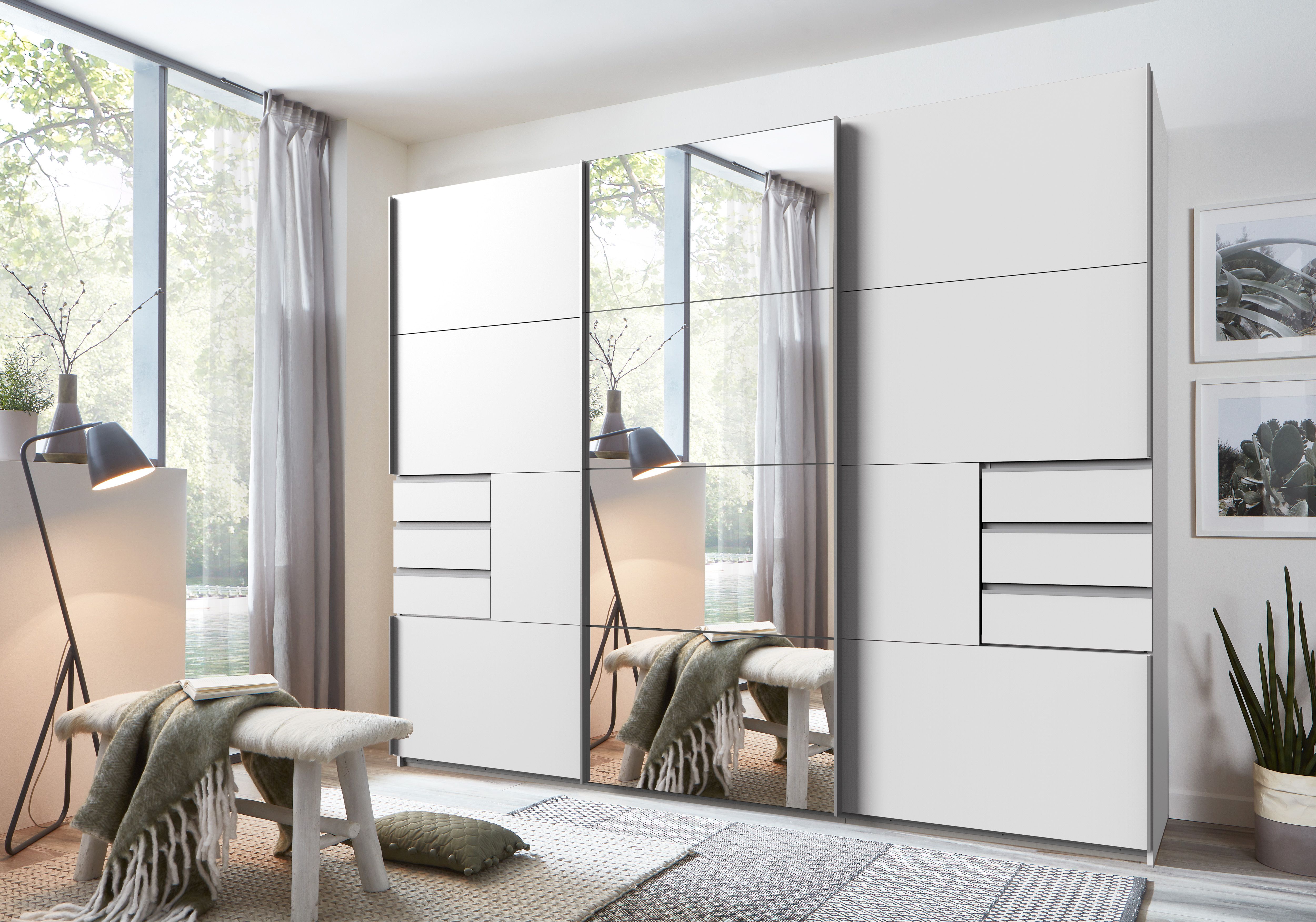 Schwebetürenschrank SUSANETTA | weiss | 503932-2