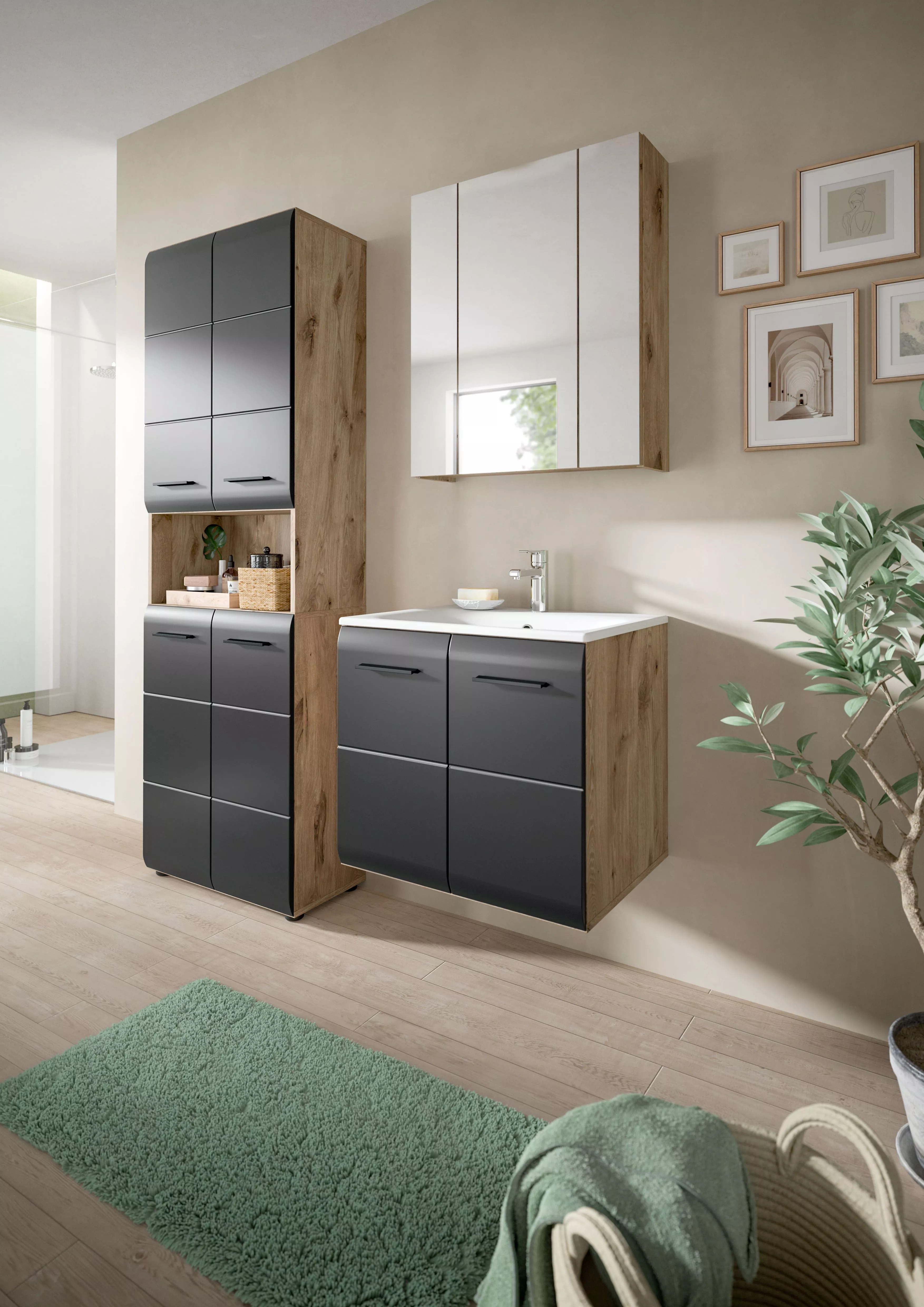 Waschbeckenunterschrank mit Waschbecken BONGA Waschbeckenunterschrank mit Waschbecken BONGA