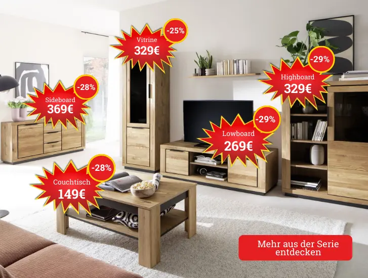 Wohnzimmer Serie NINGBO -> hier entdecken