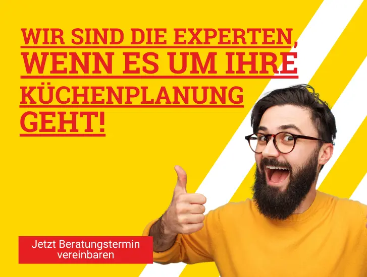 Wir sind die Experten, wenn es um Ihre Küchenplanung geht. Jetzt Beratungstermin vereinbaren>