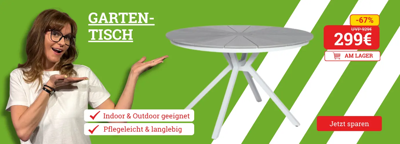 Gartentisch FREDERICA - jetzt sparen