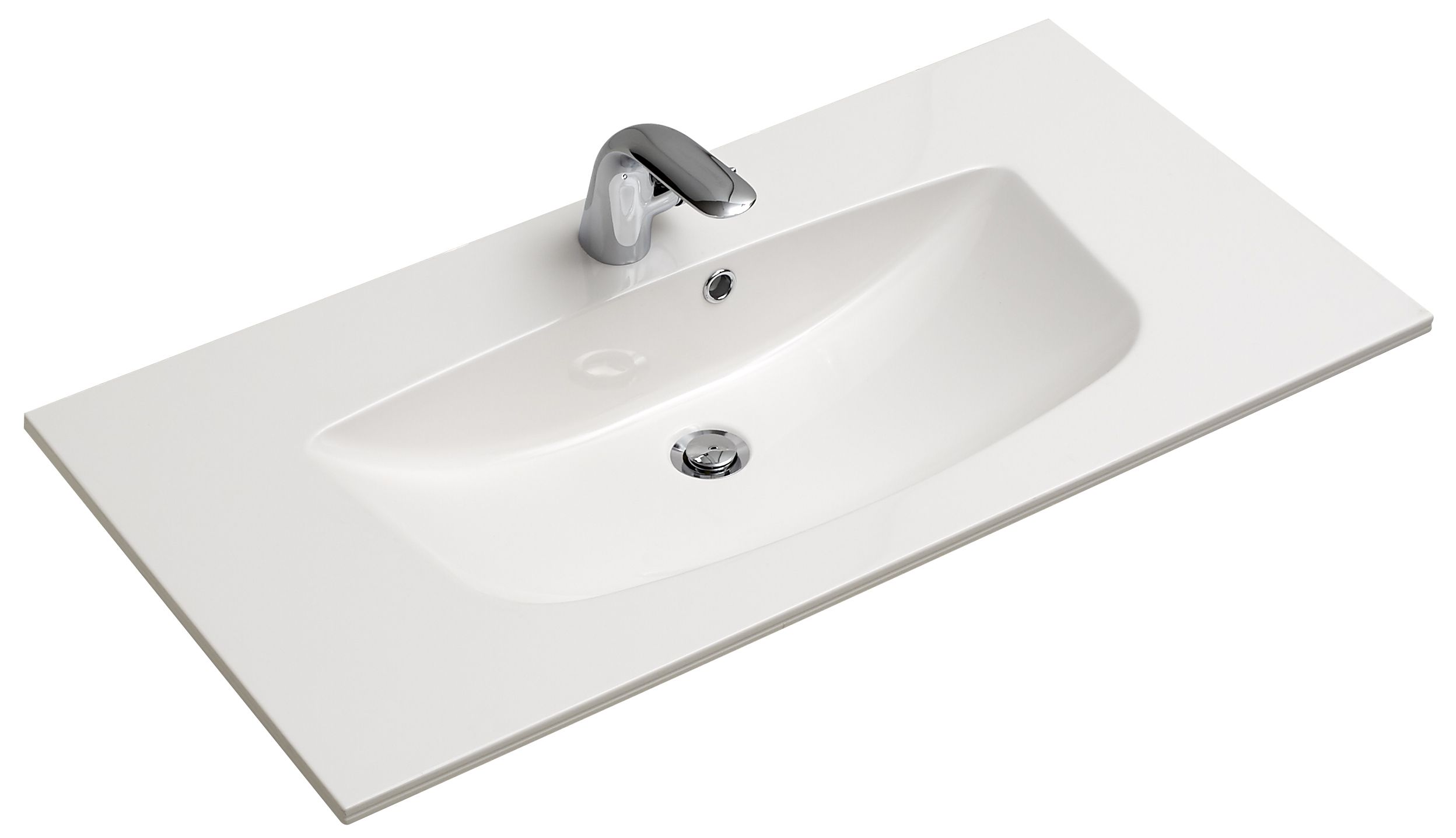 Mineralmarmor-Waschtisch SOLITAIRE 6025 Mineralmarmor-Waschtisch SOLITAIRE 6025