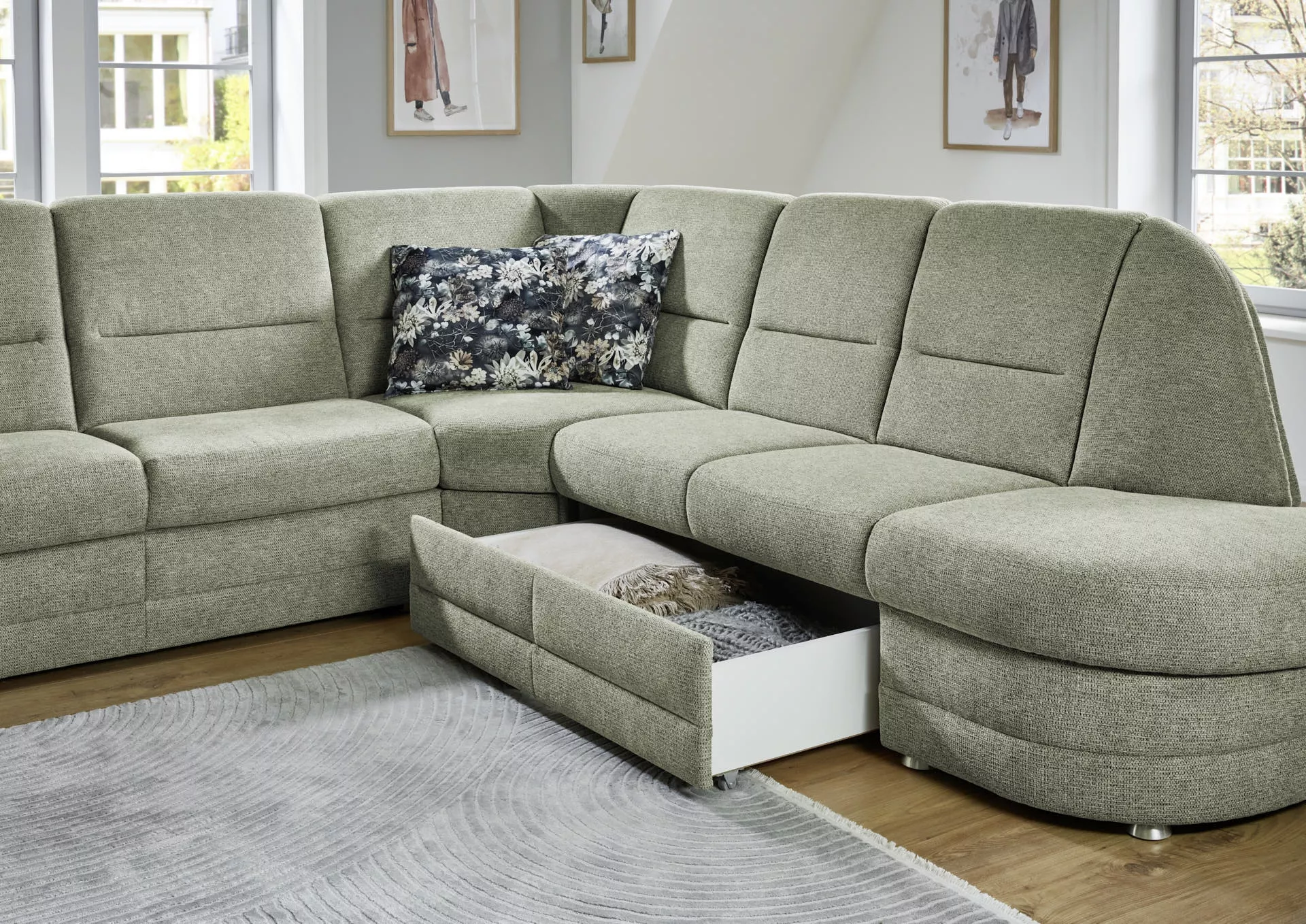 Polsterecke mit Funktion DIAMANT Q