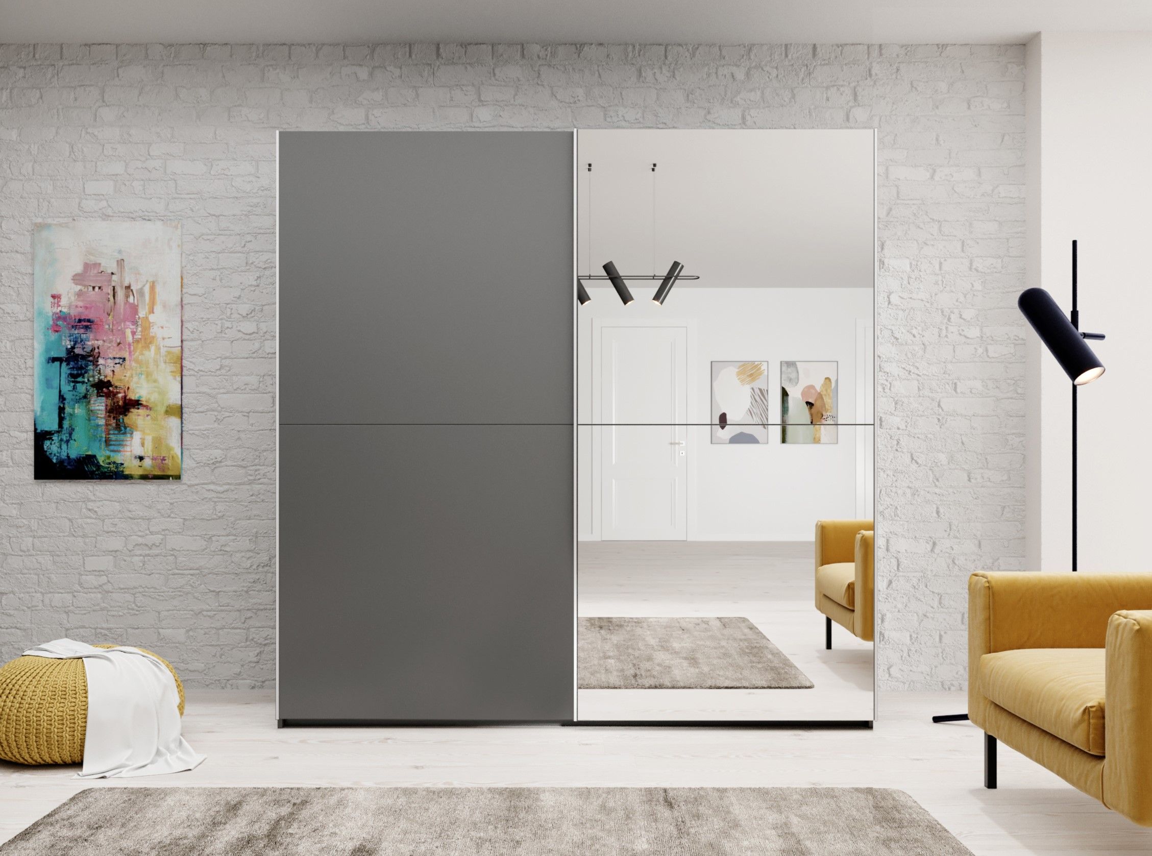 Schwebetürenschrank JORIN