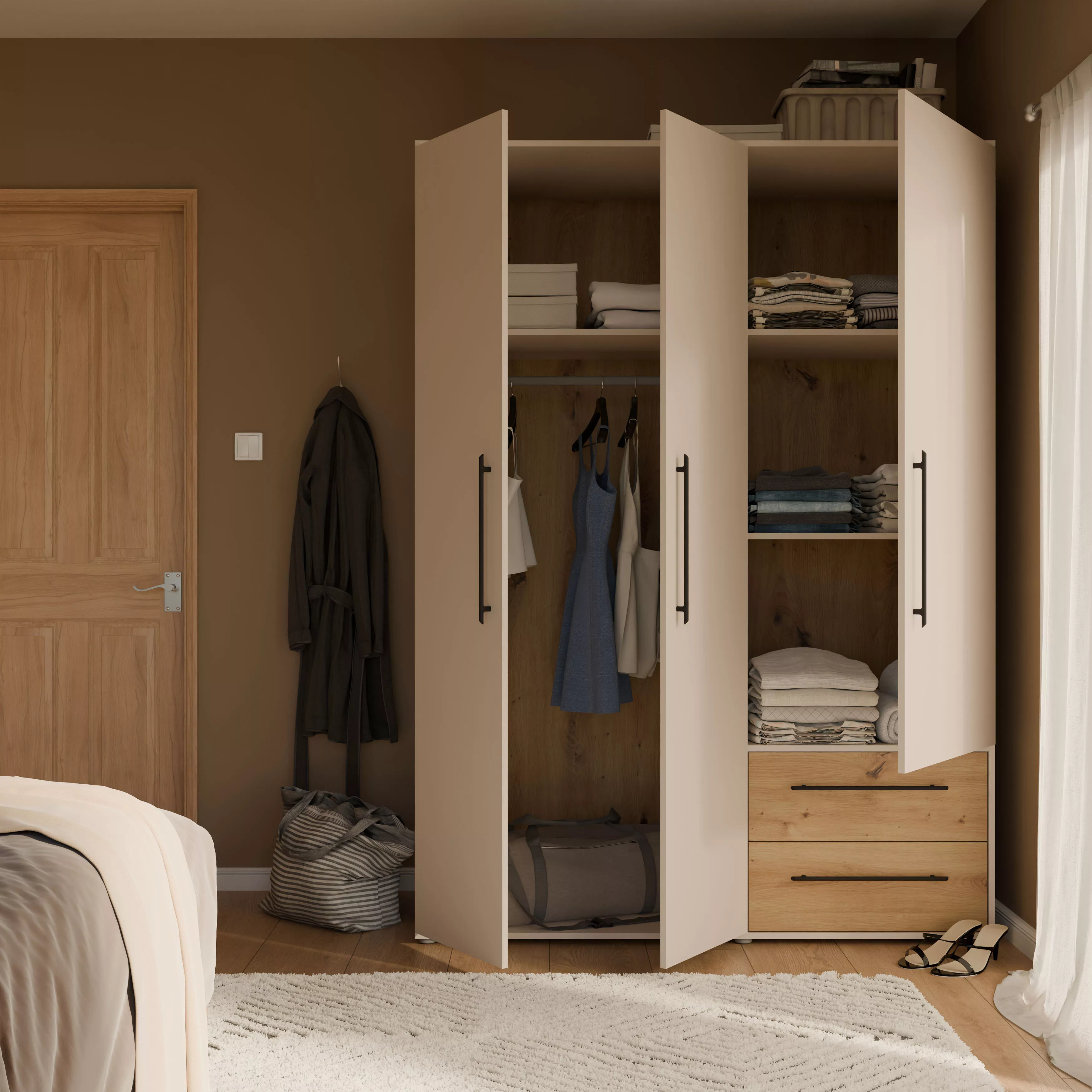 Kleiderschrank MOKKARIS