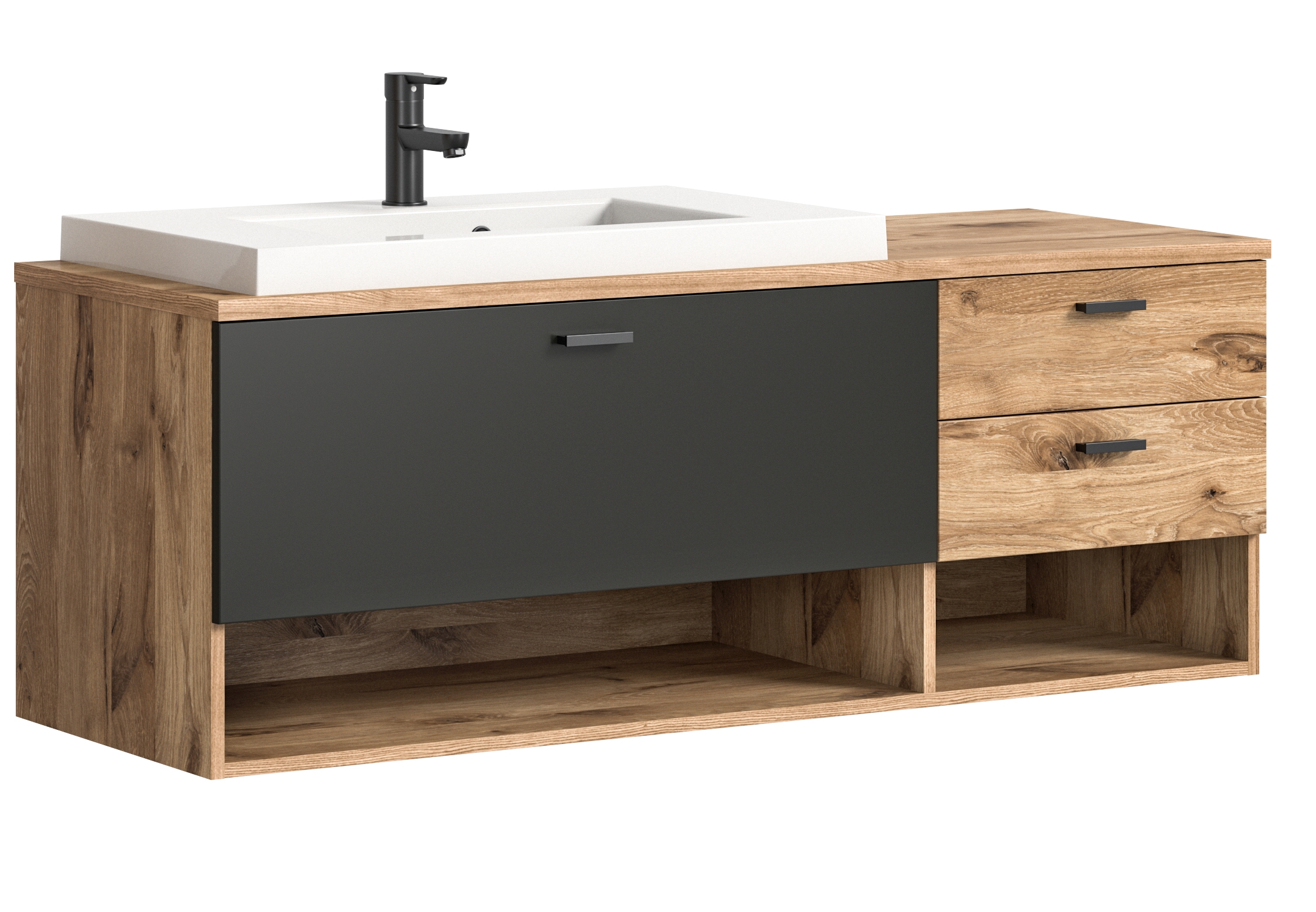 Waschbeckenunterschrank mit Waschbecken METU Waschbeckenunterschrank mit Waschbecken METU