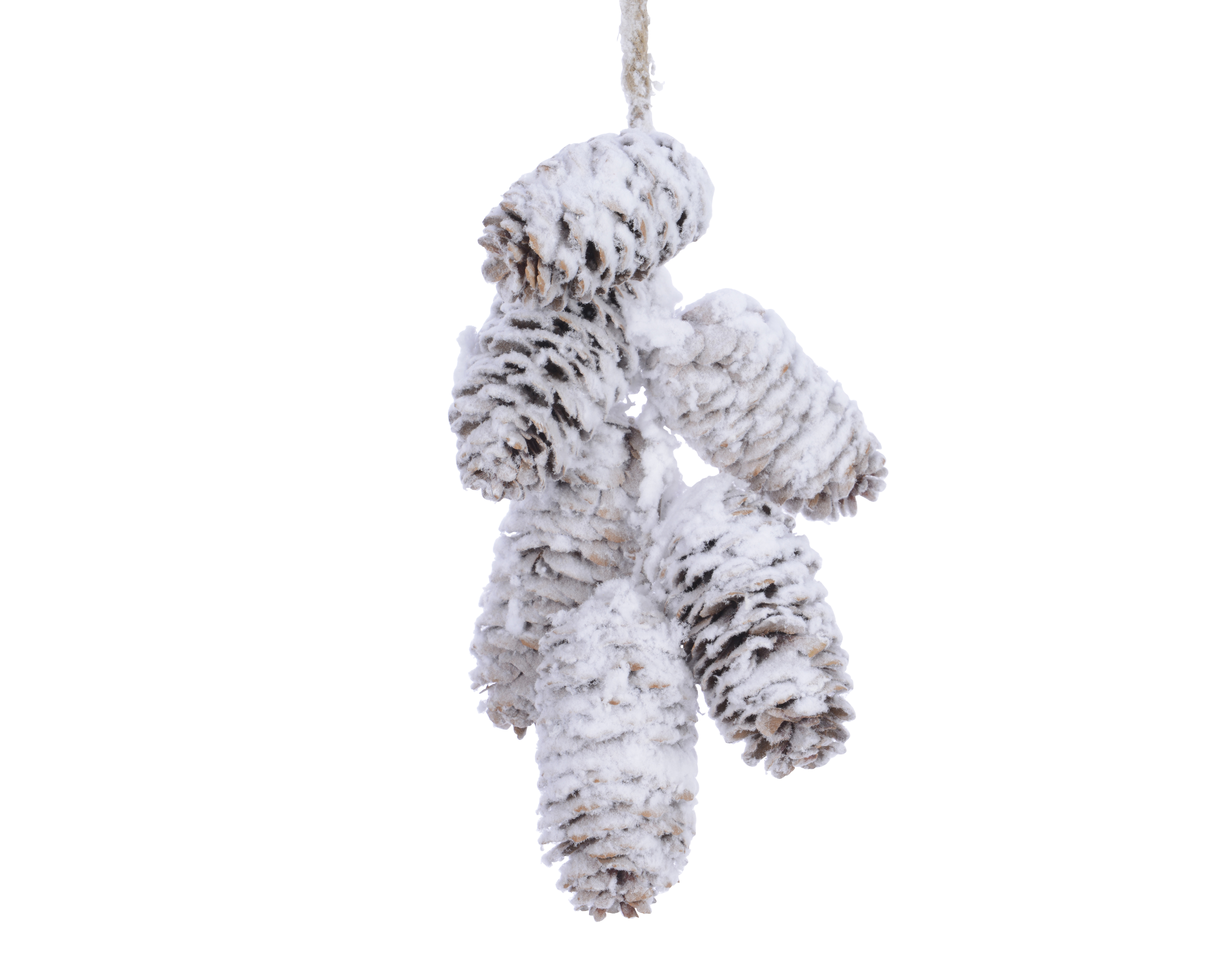 Hänger Zapfen Glitter  SNOW Hänger Zapfen Glitter  SNOW