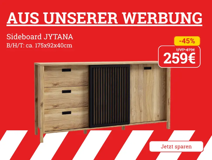 Aus unserer Werbung! Sideboard JYTANA. Hier entdecken>
