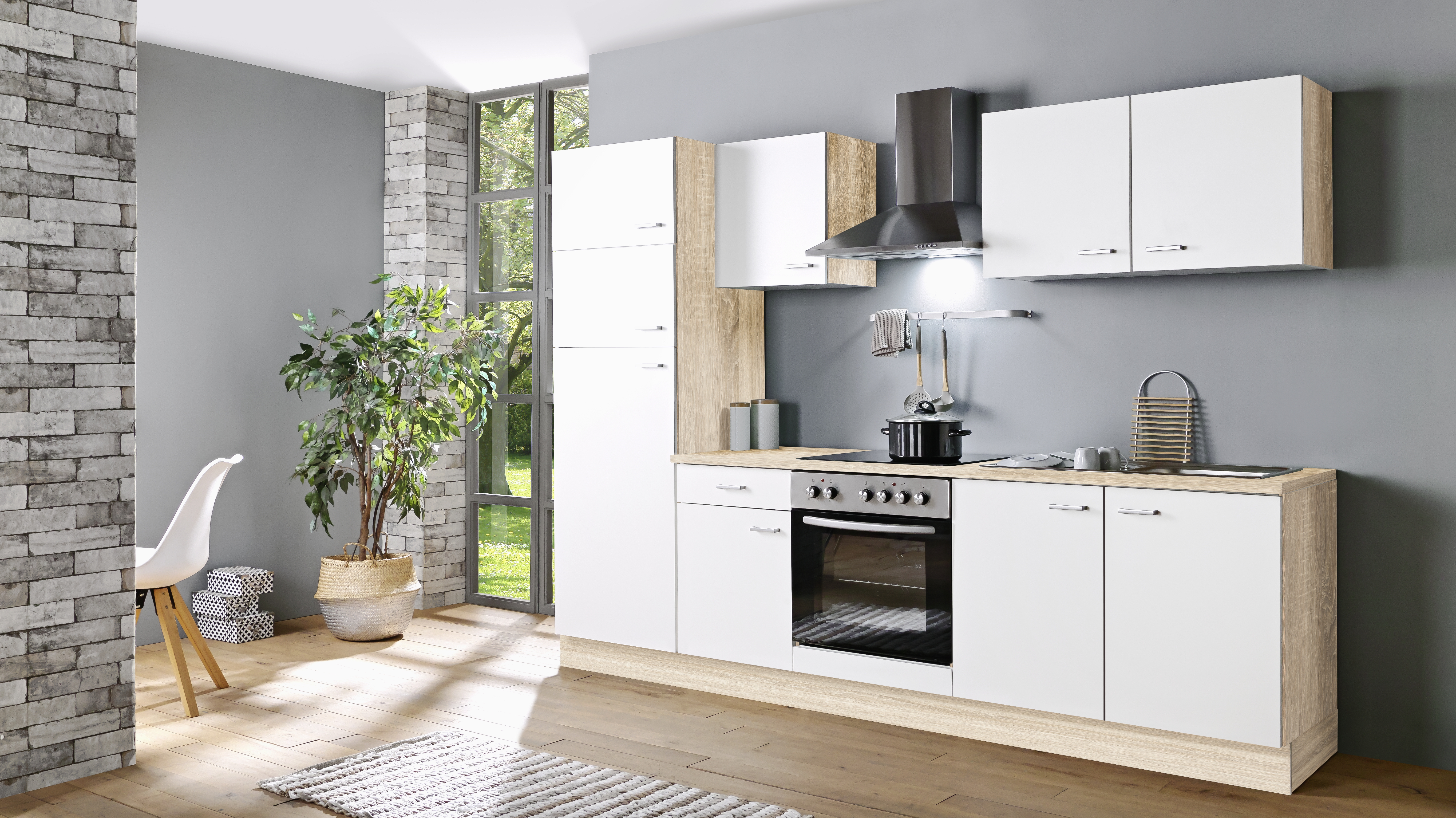 Küchenblock mit E-Geräten CLASSIC Küchenblock mit E-Geräten CLASSIC