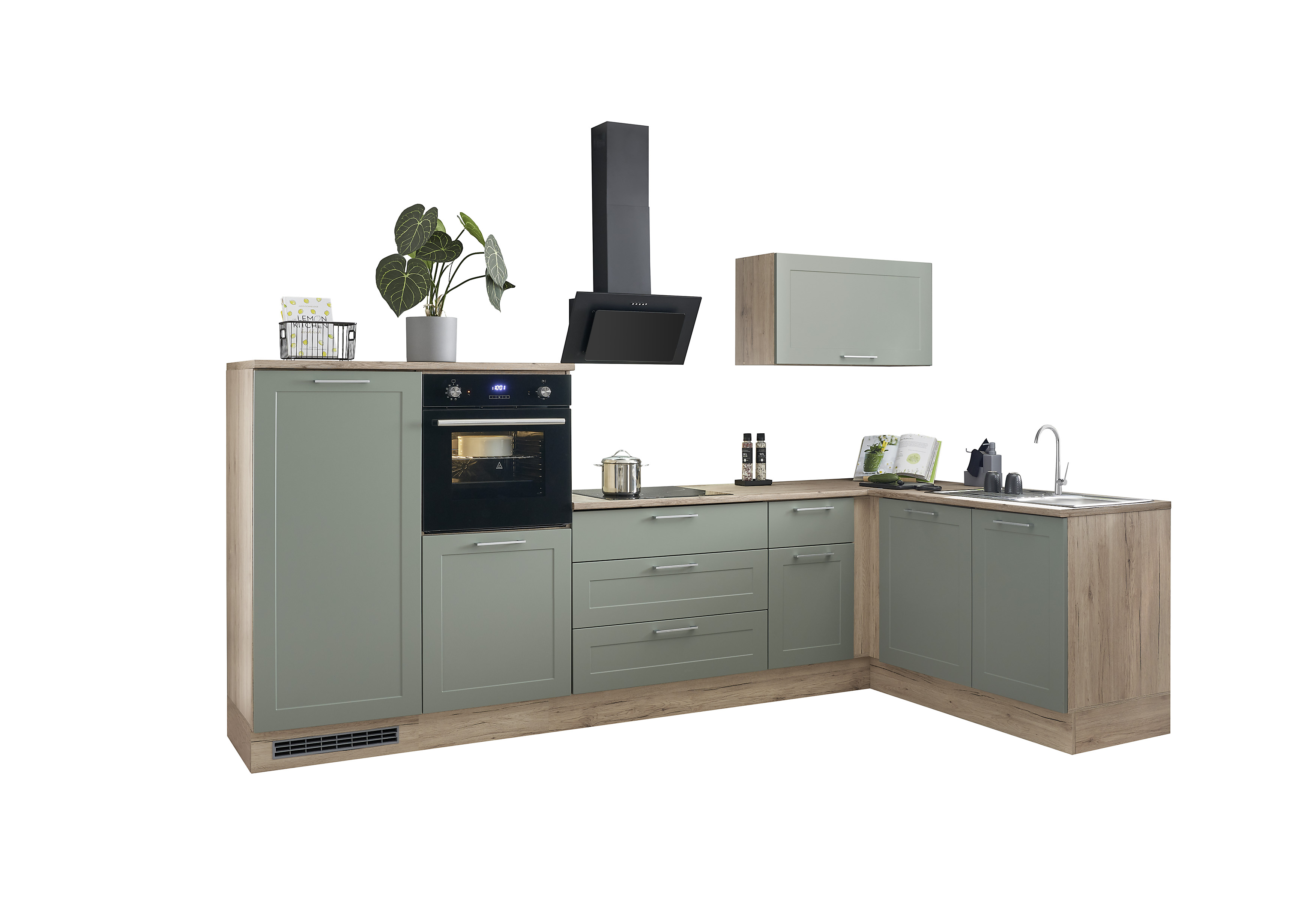 Küchenblock mit E-Geräten HASTINGS  (Ecke-Geräteschrank-Herdumbau) II Küchenblock mit E-Geräten HASTINGS  (Ecke-Geräteschrank-Herdumbau) II
