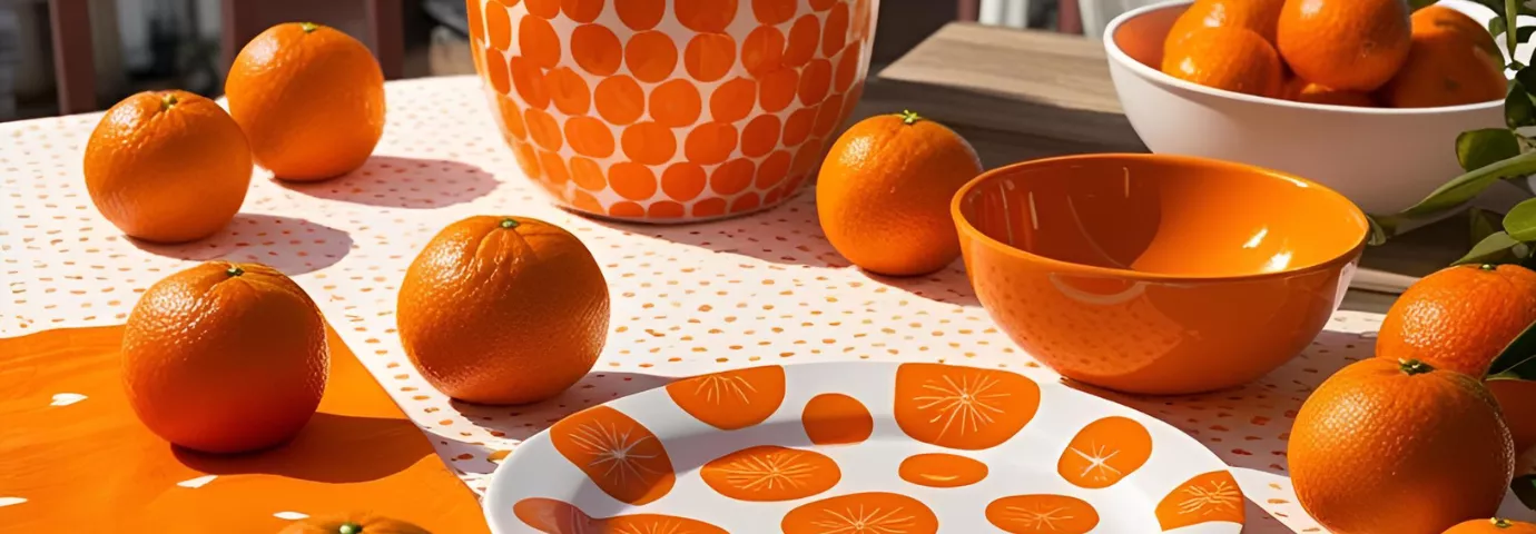 Deko trifft Orange - hier entdecken Deko trifft Orange - hier entdecken