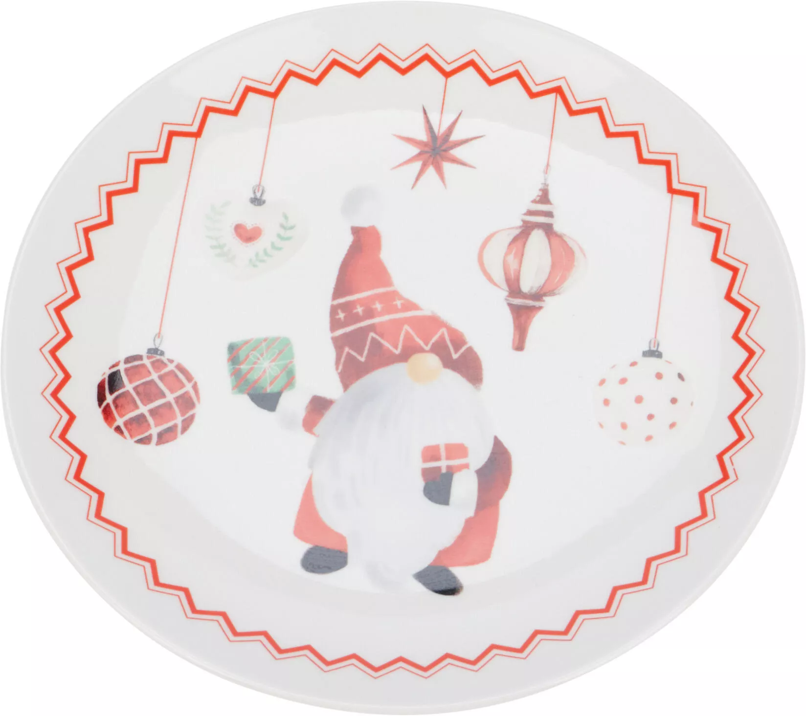 Dessertteller Wichtel CHRISTMAS