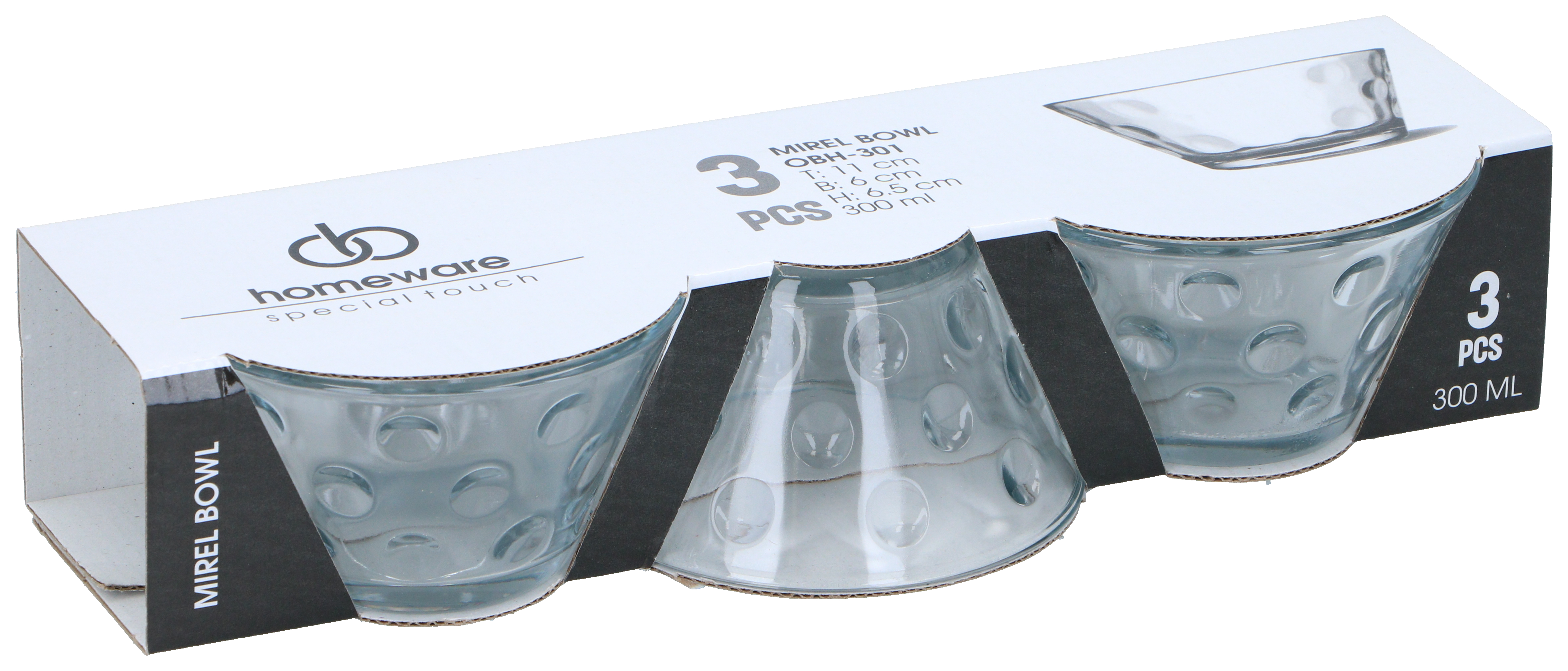 Dessertgläser 3er Set MIREL