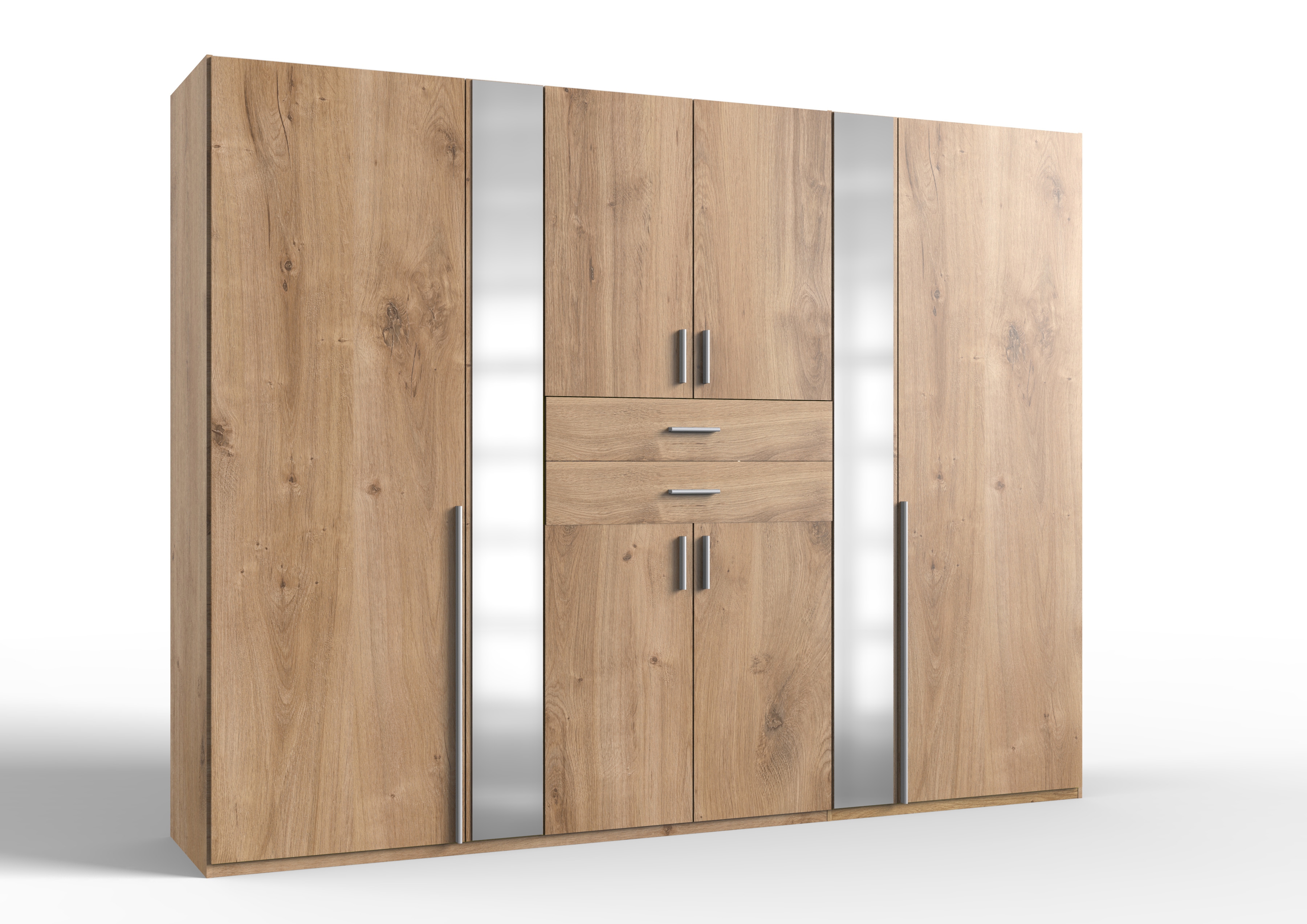 | Plankeneiche | VANEA Kleiderschrank 519331-2