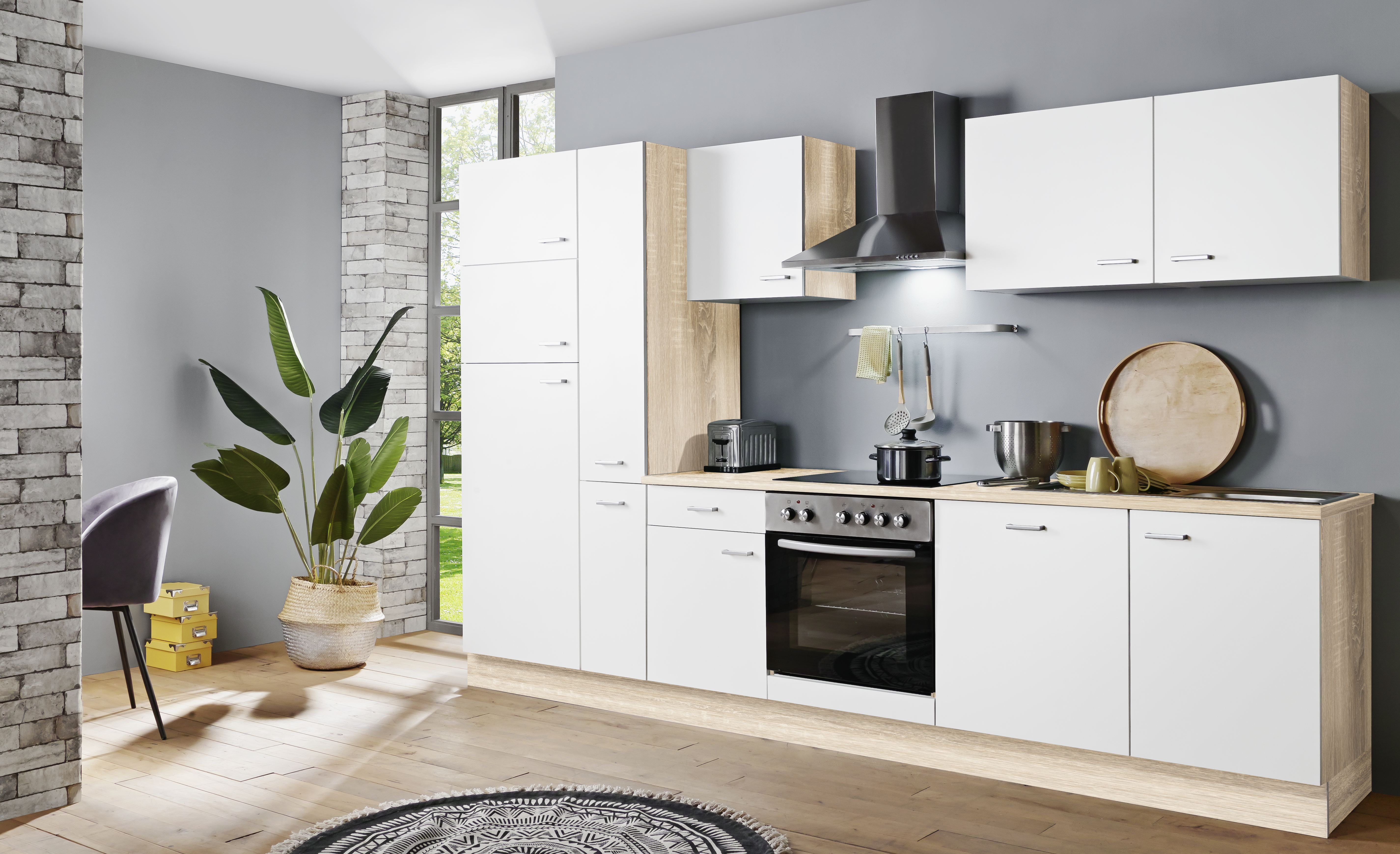 Küchenblock mit E-Geräten CLASSIC Küchenblock mit E-Geräten CLASSIC