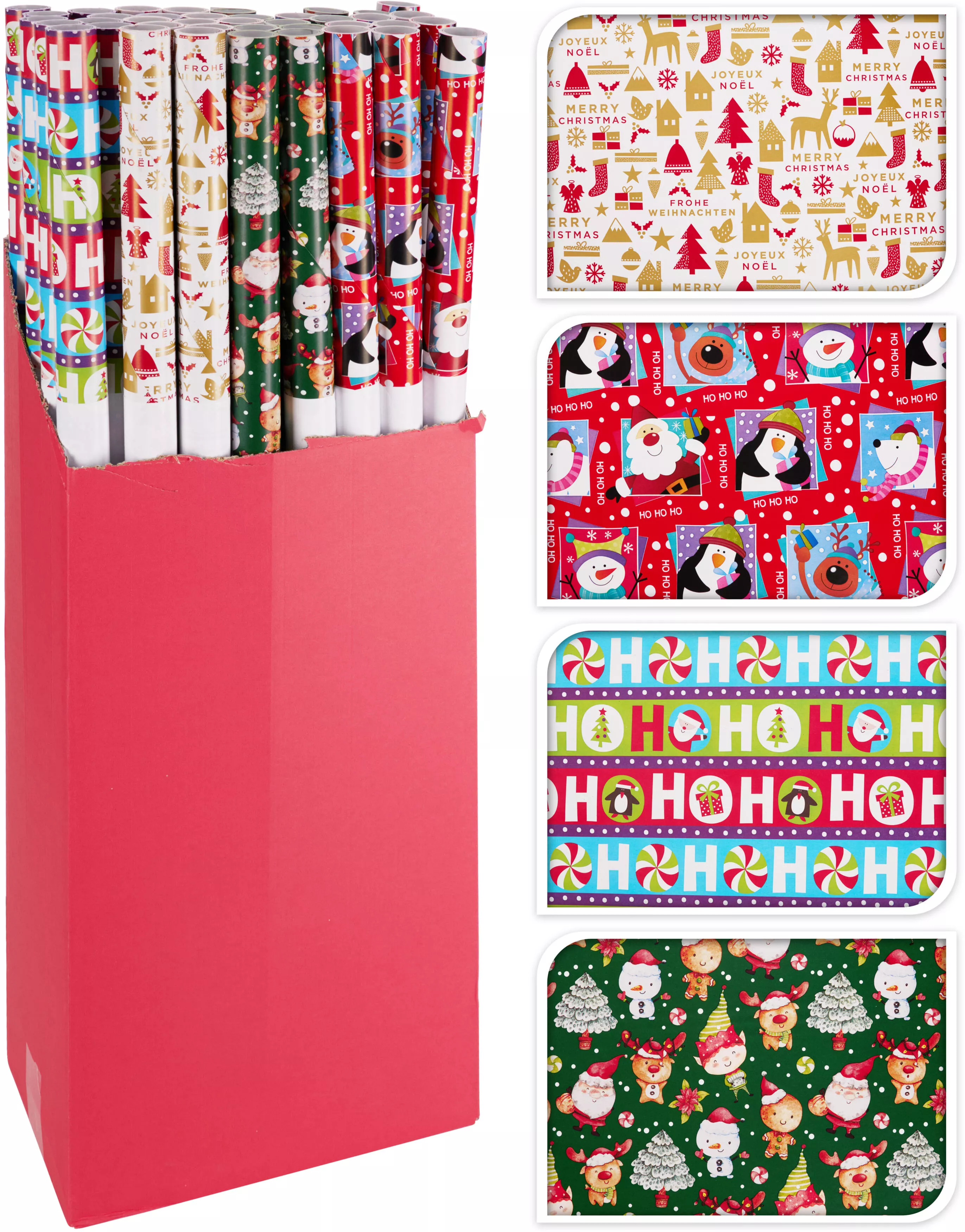 Geschenkpapierrolle XL CHRISTMAS