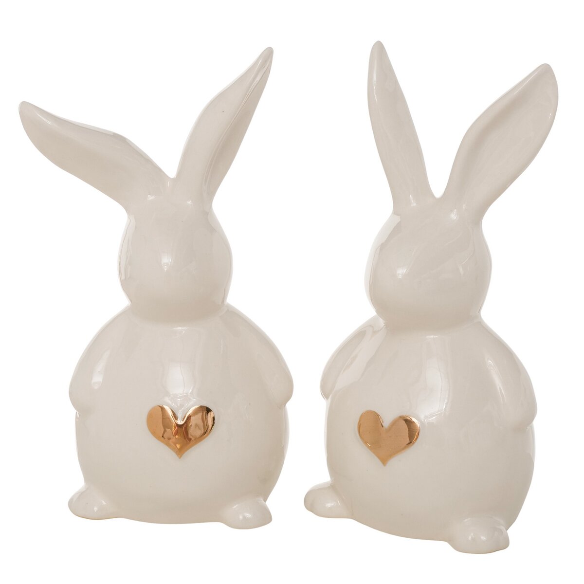 Figur Hase mit Herz JEPPE