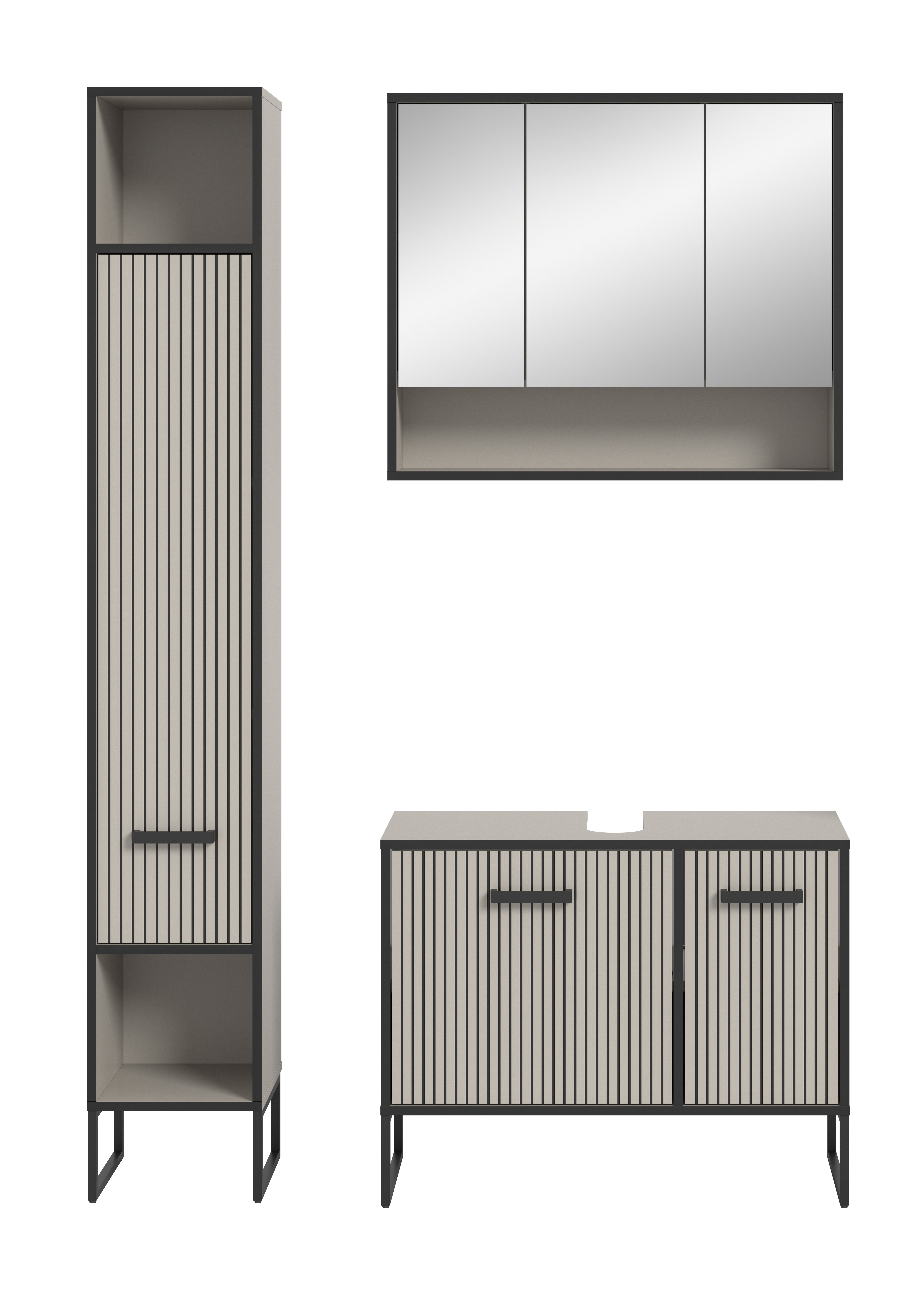 Badkombination 3-teilig BAGNO