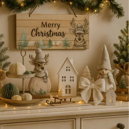 Weihnachtsdeko: Natur & Grün