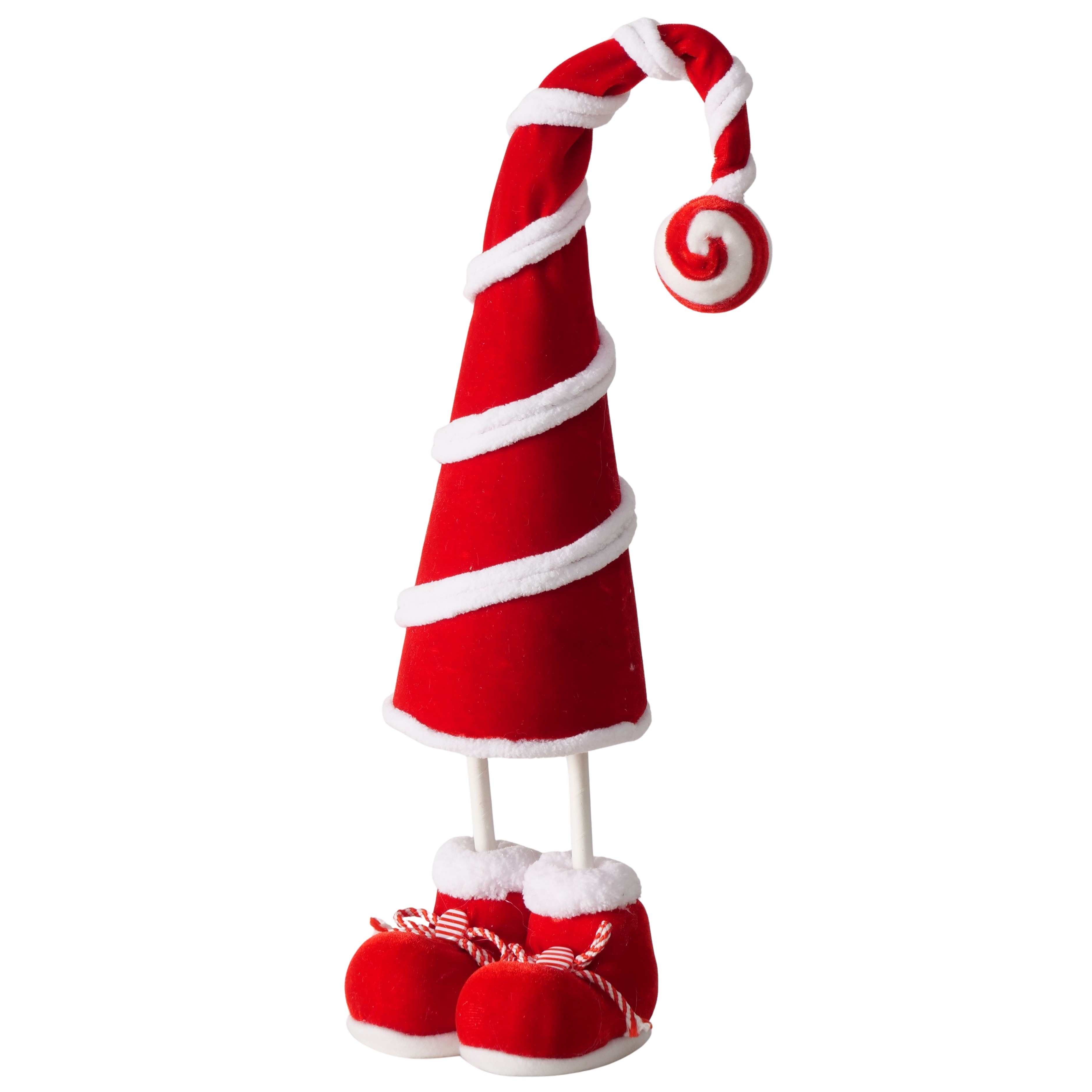 Aufsteller Weihnachtsbaum Ziepfelmütze mit Füßen  SANTINO Aufsteller Weihnachtsbaum Ziepfelmütze mit Füßen  SANTINO