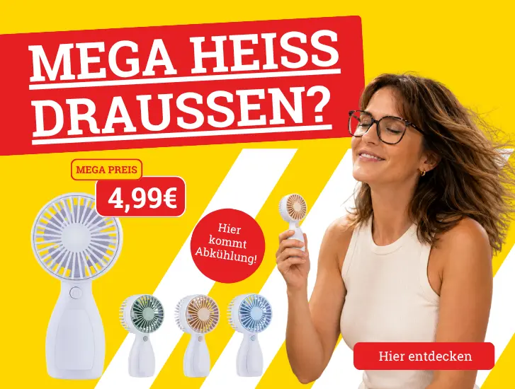 MEGA sparen! Mini Ventilator AIR