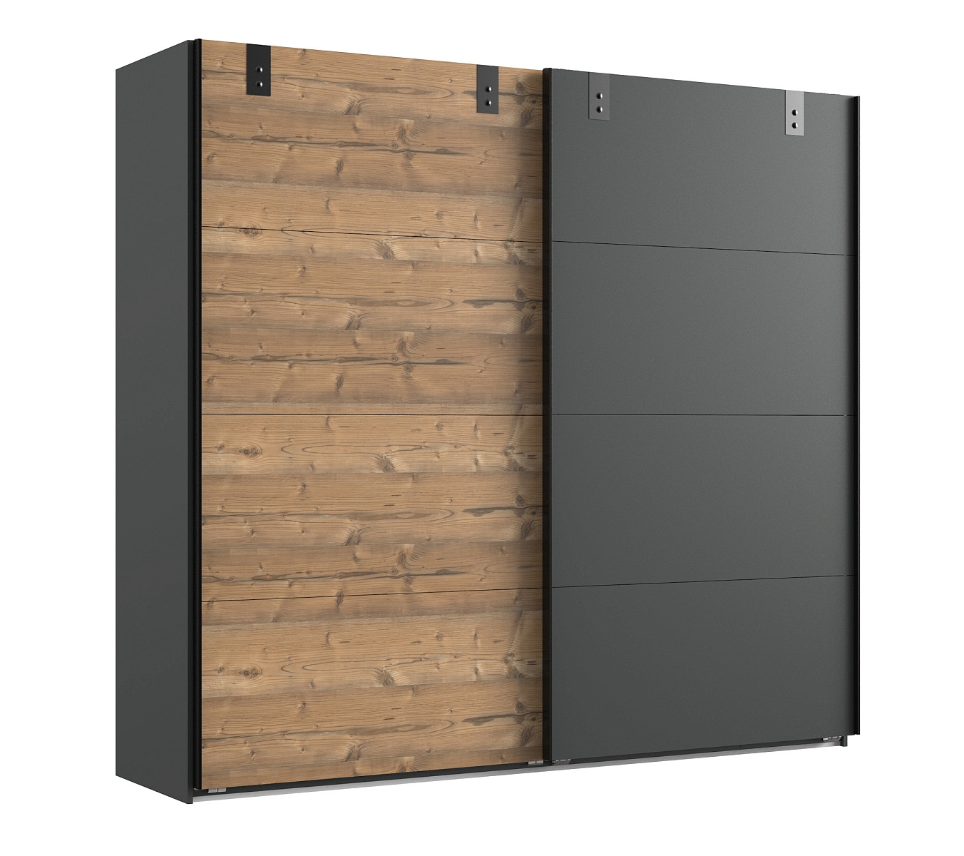 Schwebetürenschrank MALMÖ | Silver Fir | 503161-0