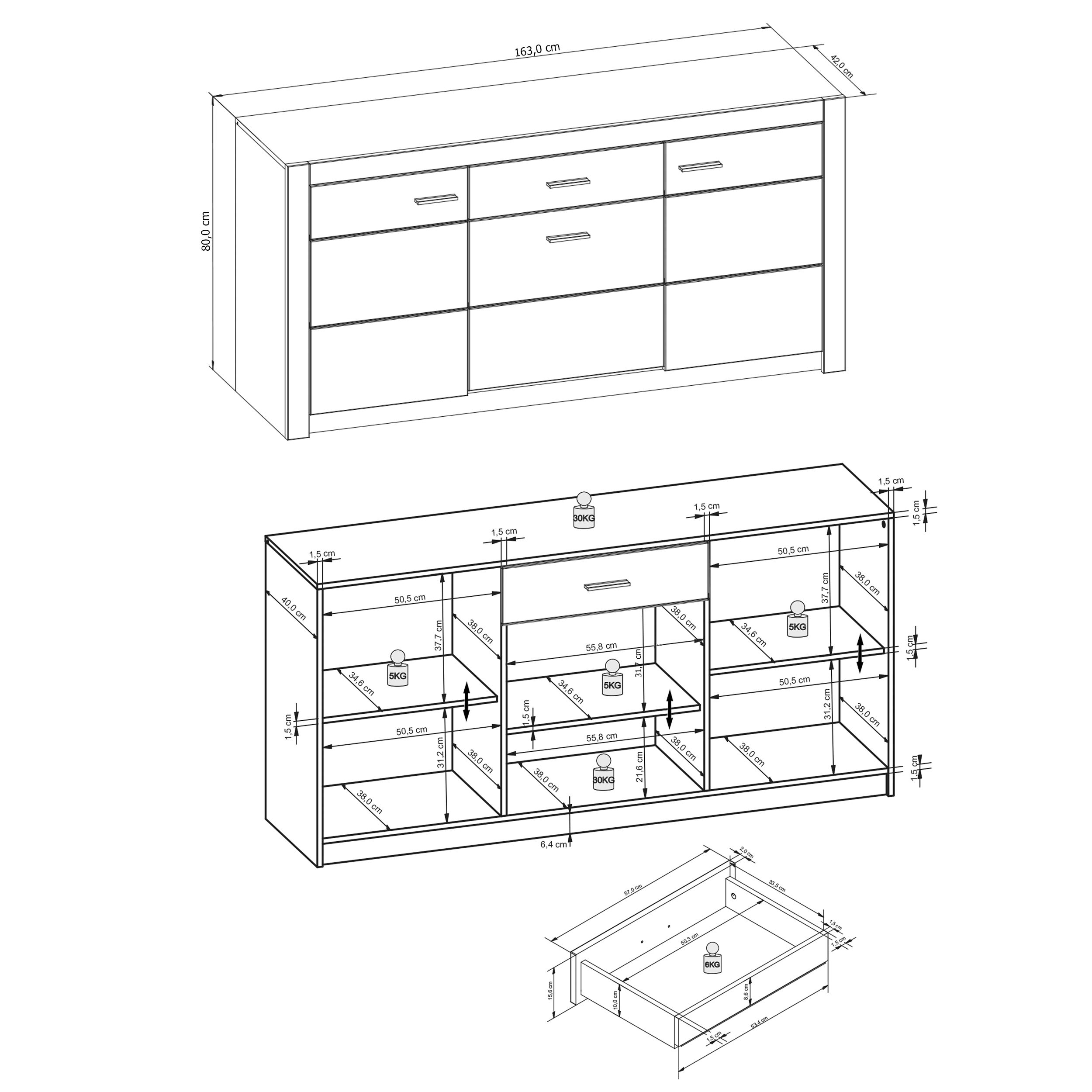 Sideboard HARTFORD 5095590