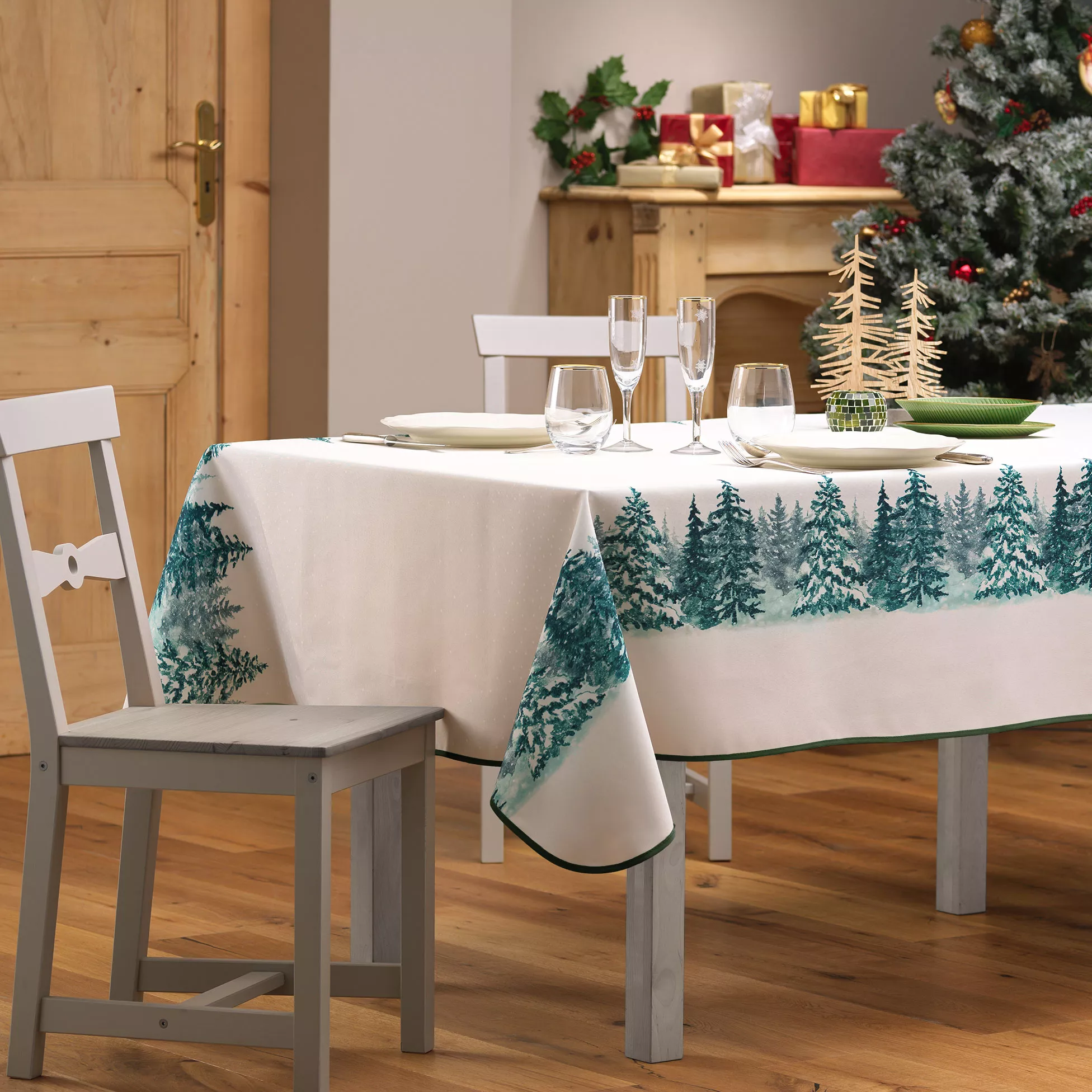 Tischdecke  CHRISTMAS