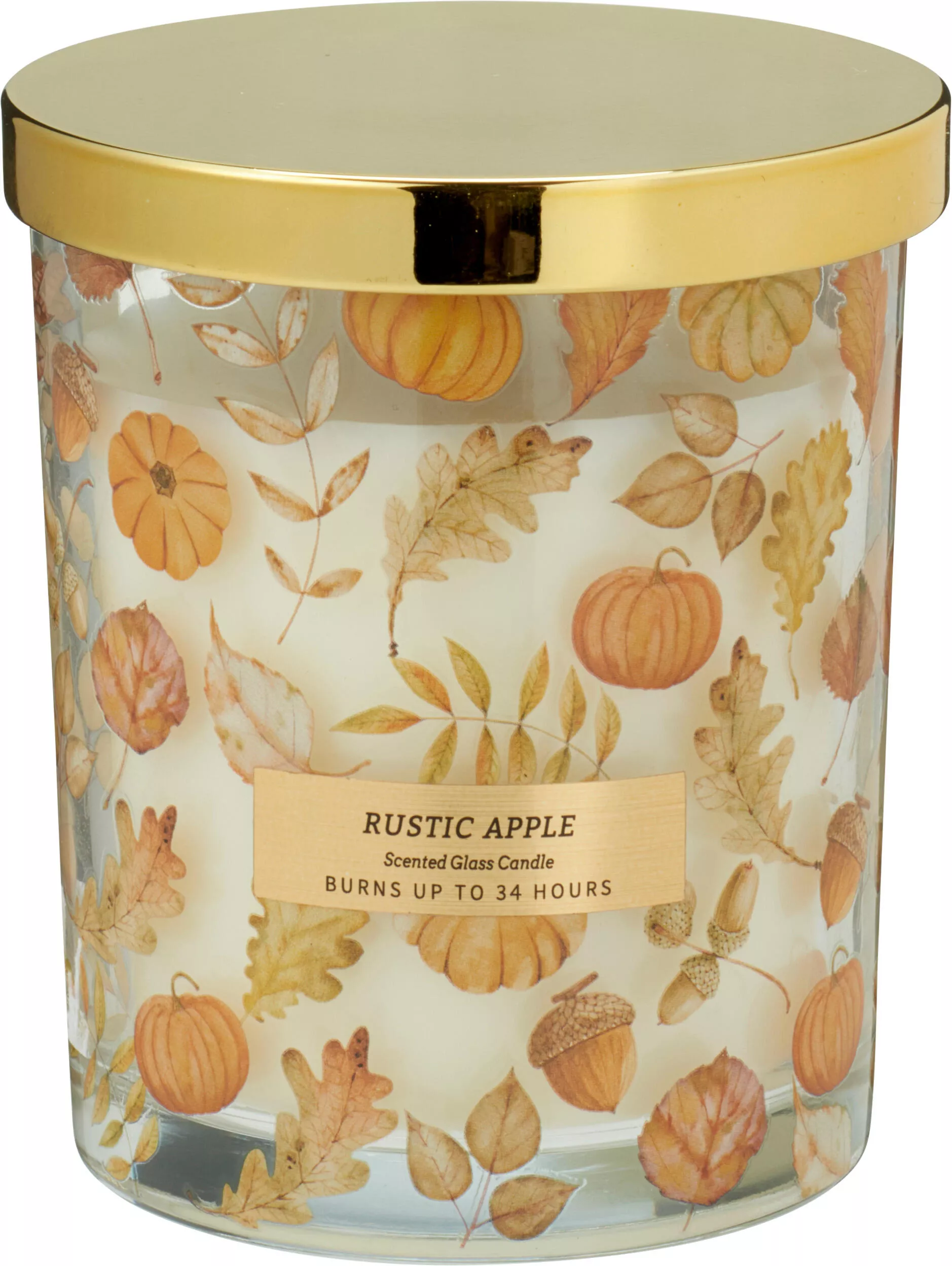 Duftkerze im Glas  HERBST
