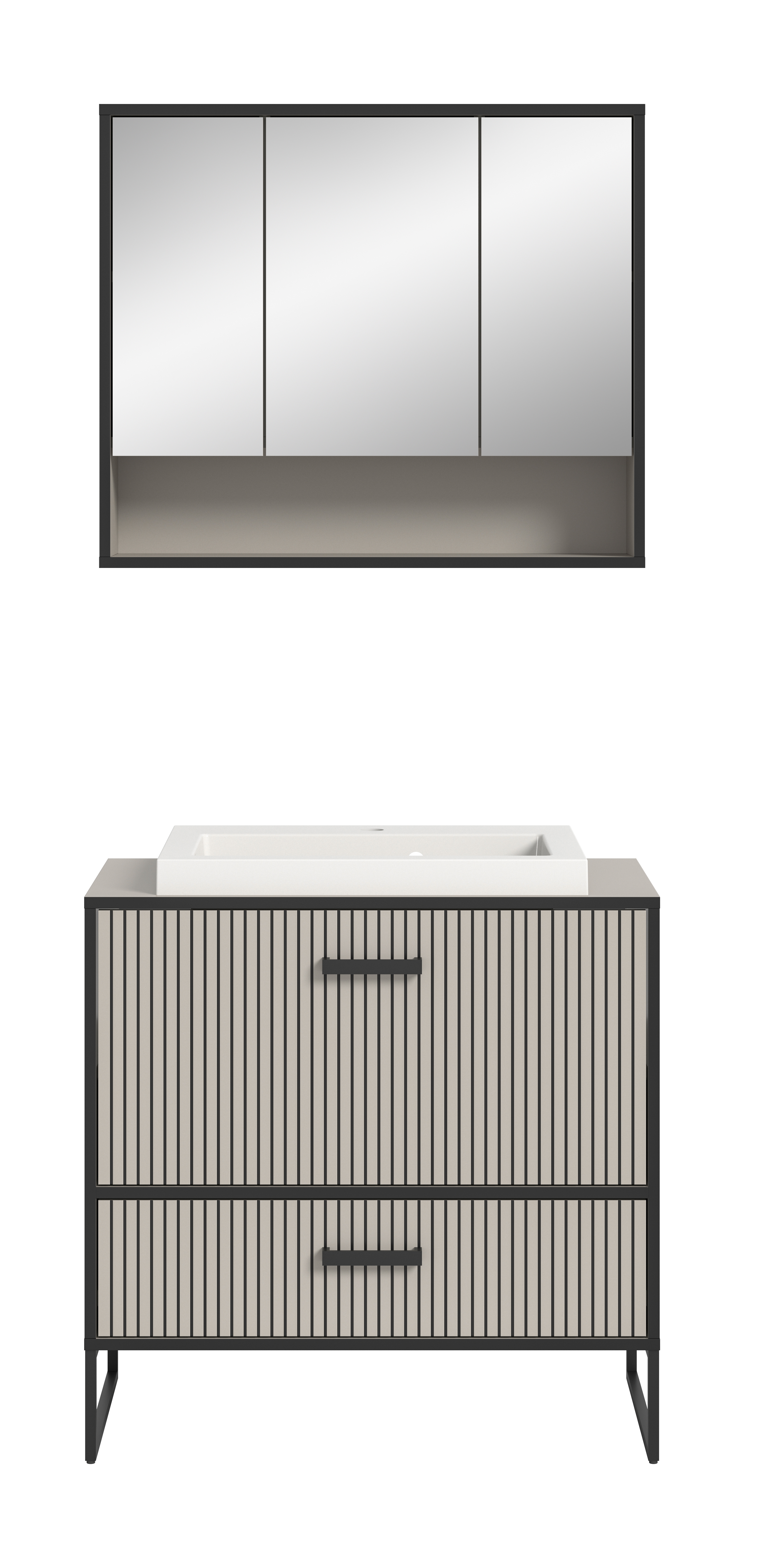 Badkombination 3-teilig BAGNO Badkombination 3-teilig BAGNO
