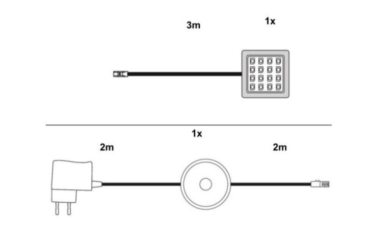 LED-Unterbauspot  BELLA 1100-761-00