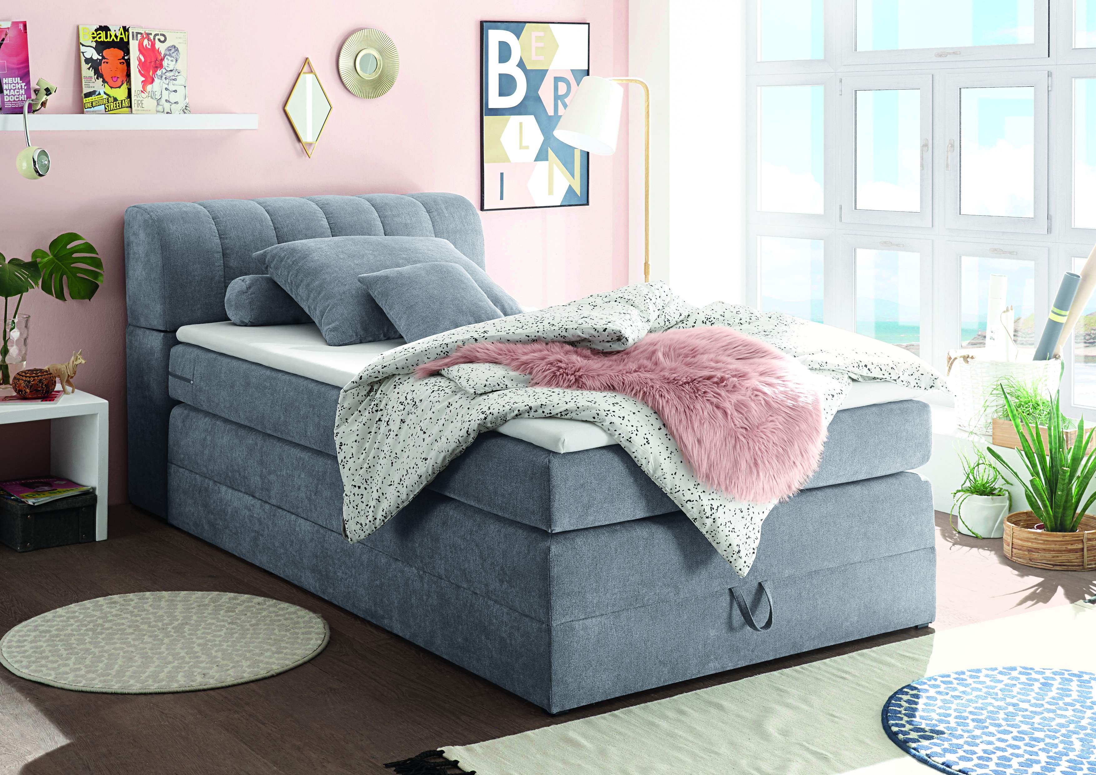 Boxspringbett 120 x 200 cm BILBAO 1