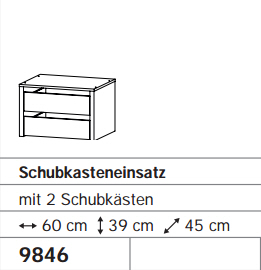 Schubkasteneinsatz LORIGA Schubkasteneinsatz LORIGA